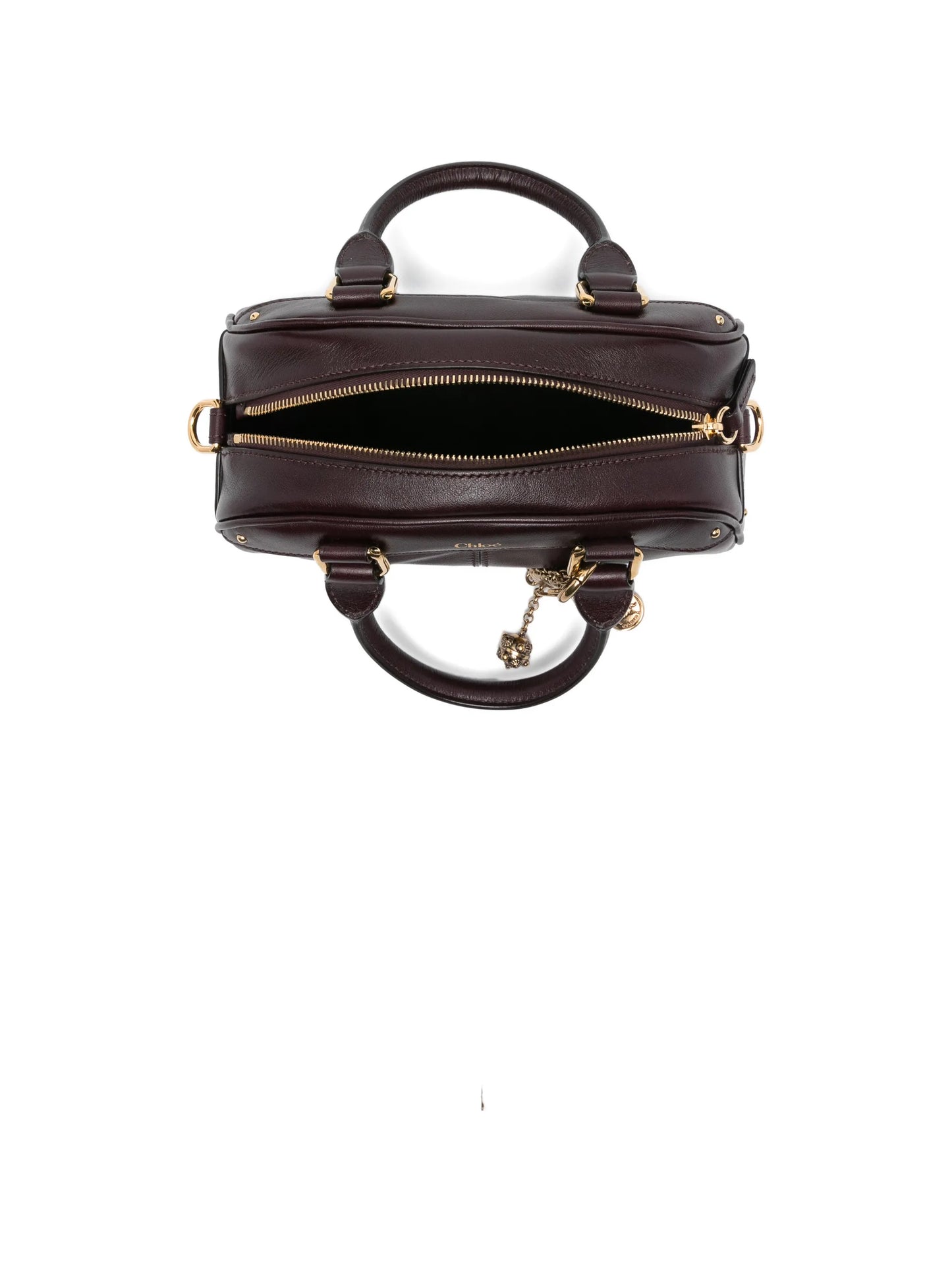 small charm bowling handbag