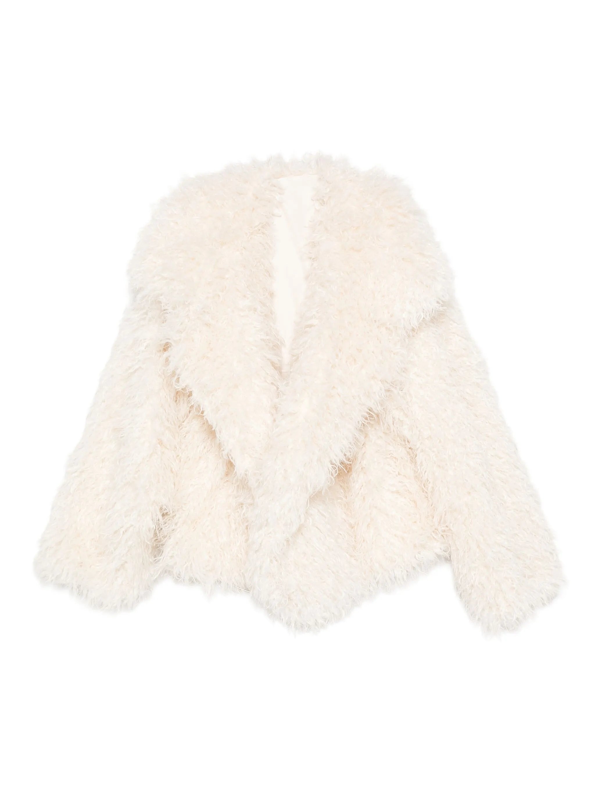faux fur coat