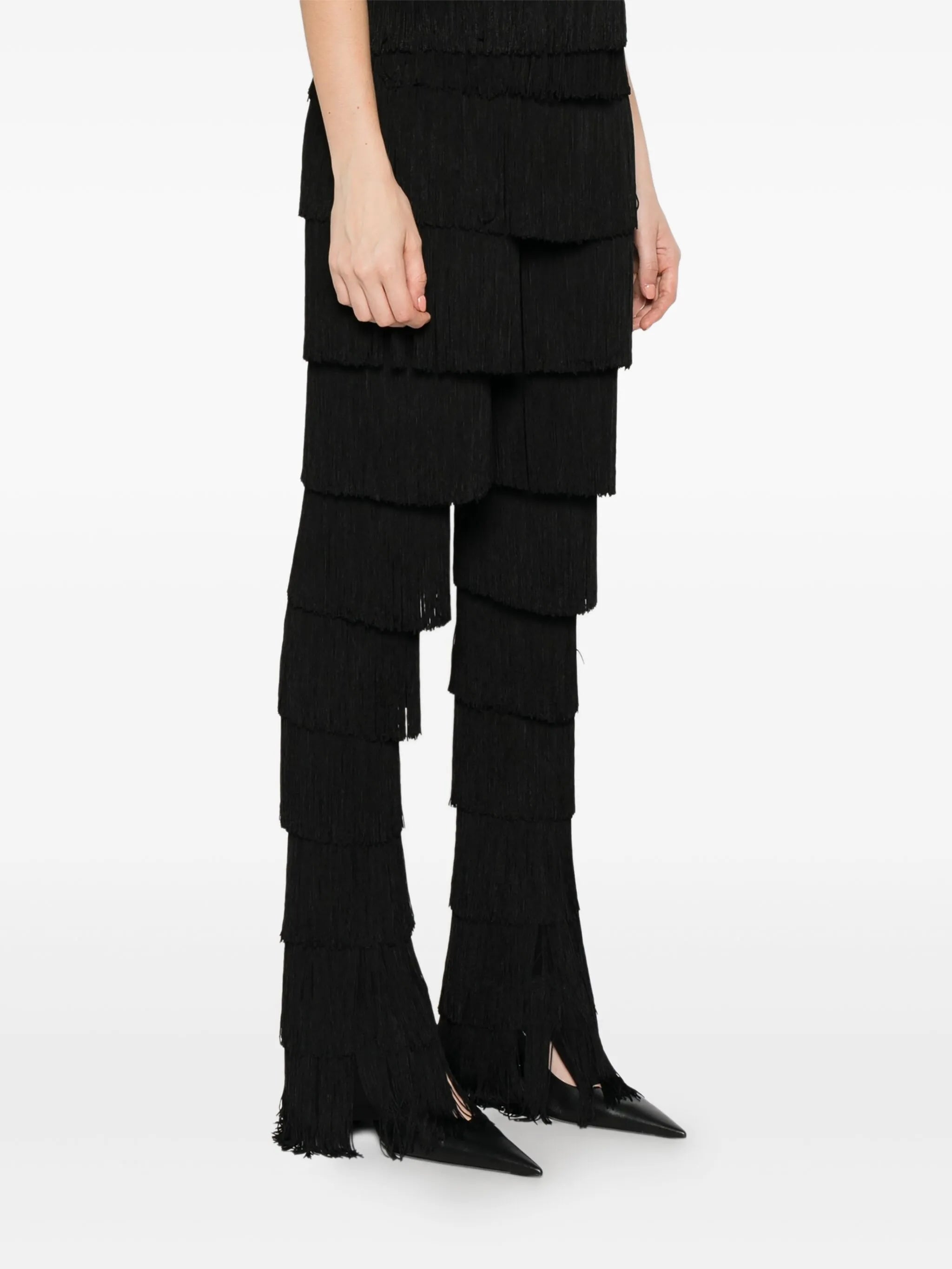fringed leggings