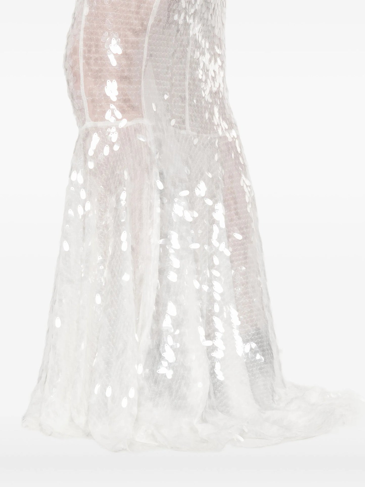 Fara sequin-embellished gown