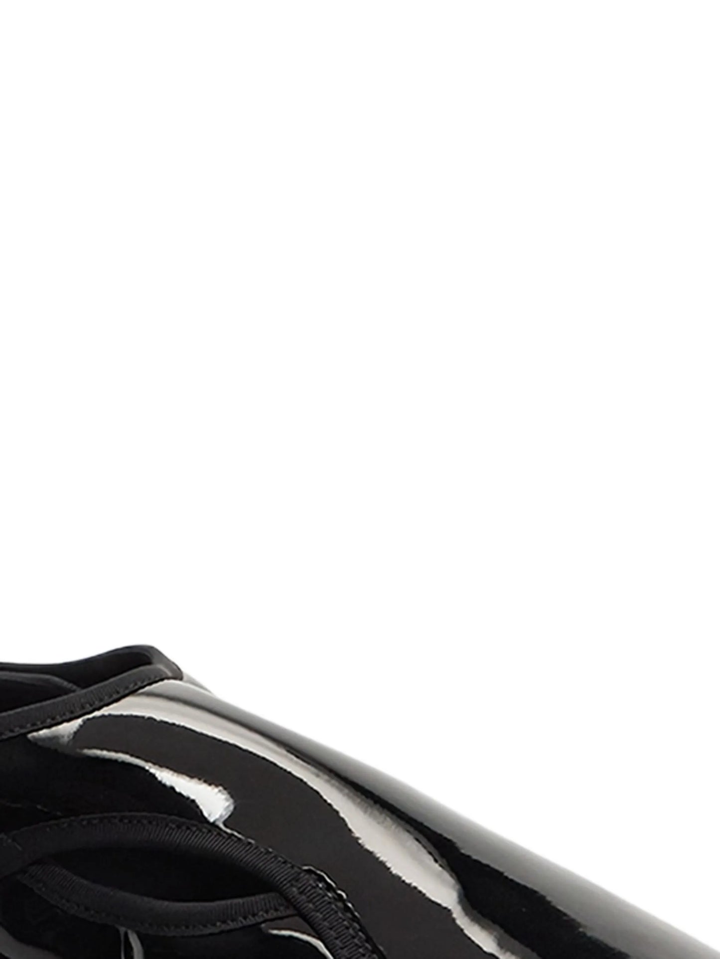 patent-finish ballet flats