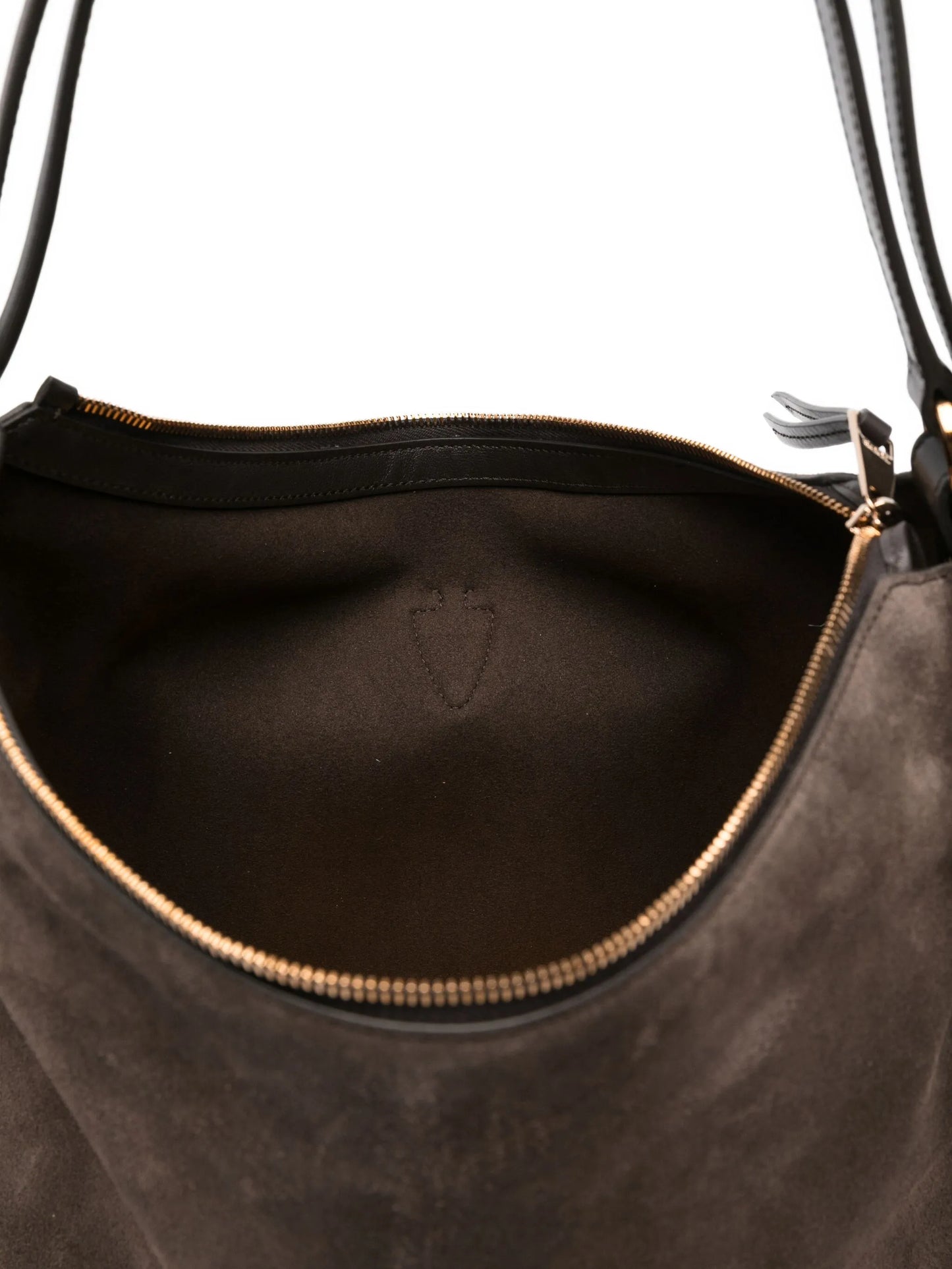 T Timeless shoulder bag in suede medium