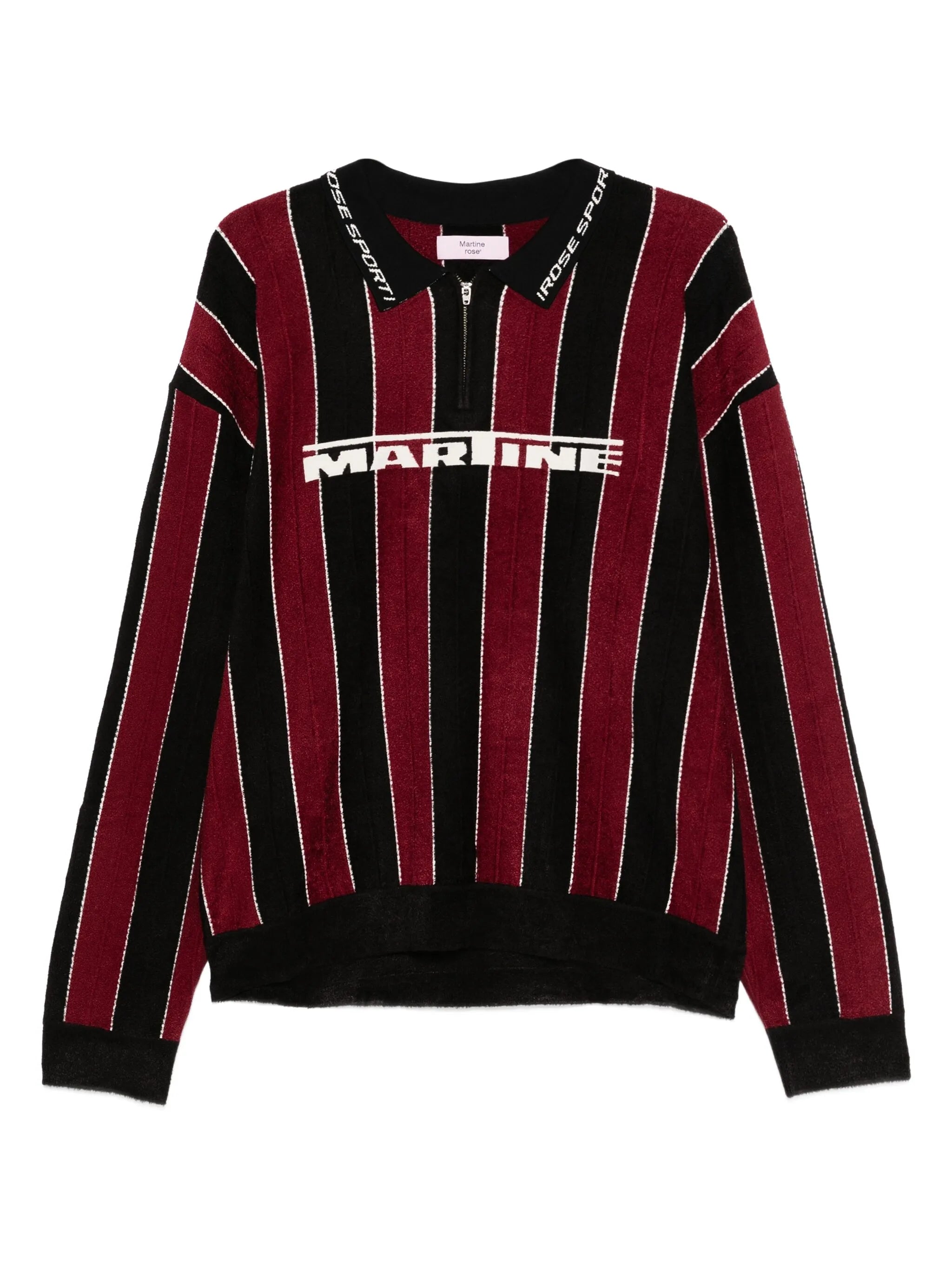striped polo shirt