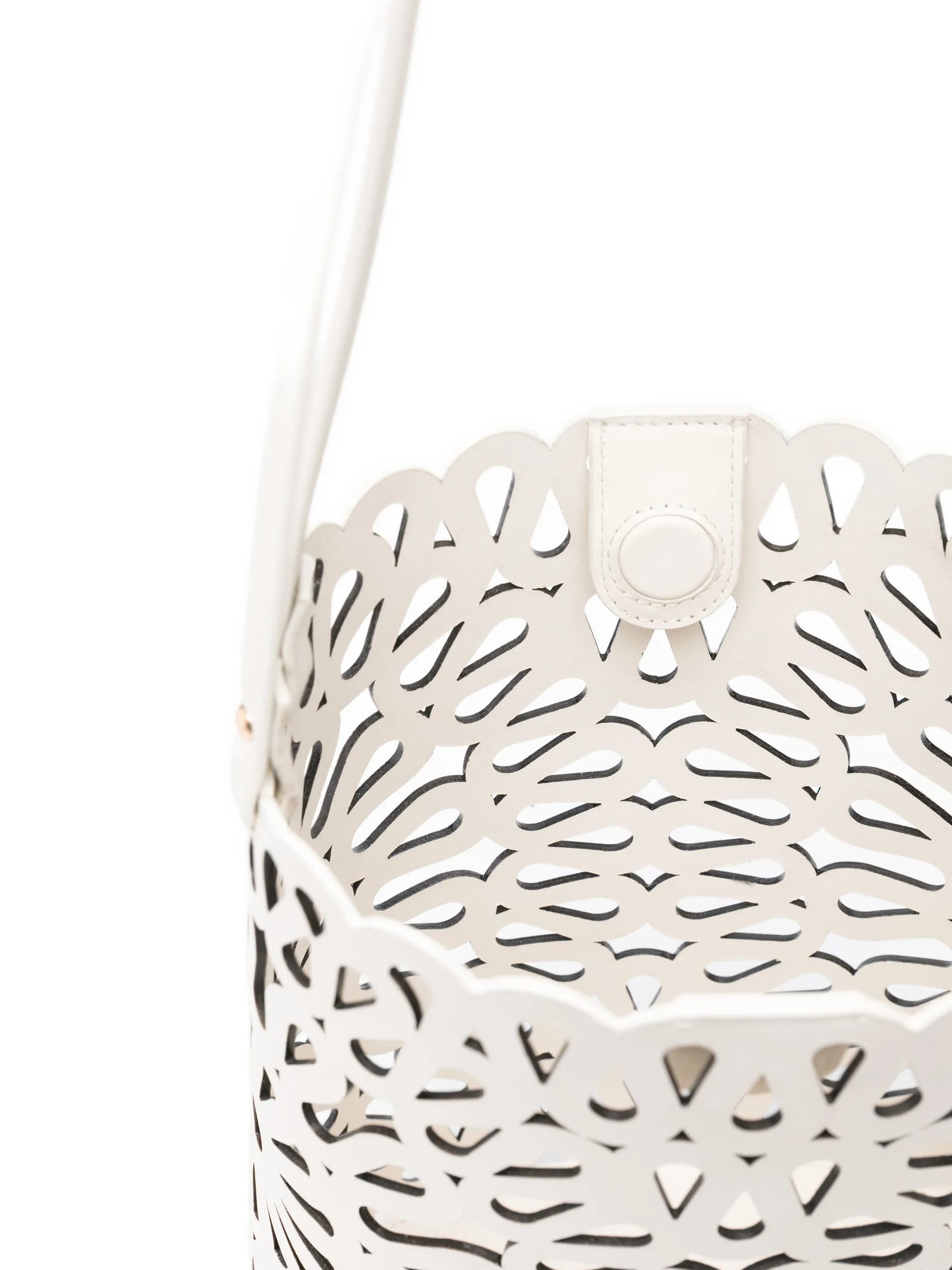 Mccall laser-cut bucket bag