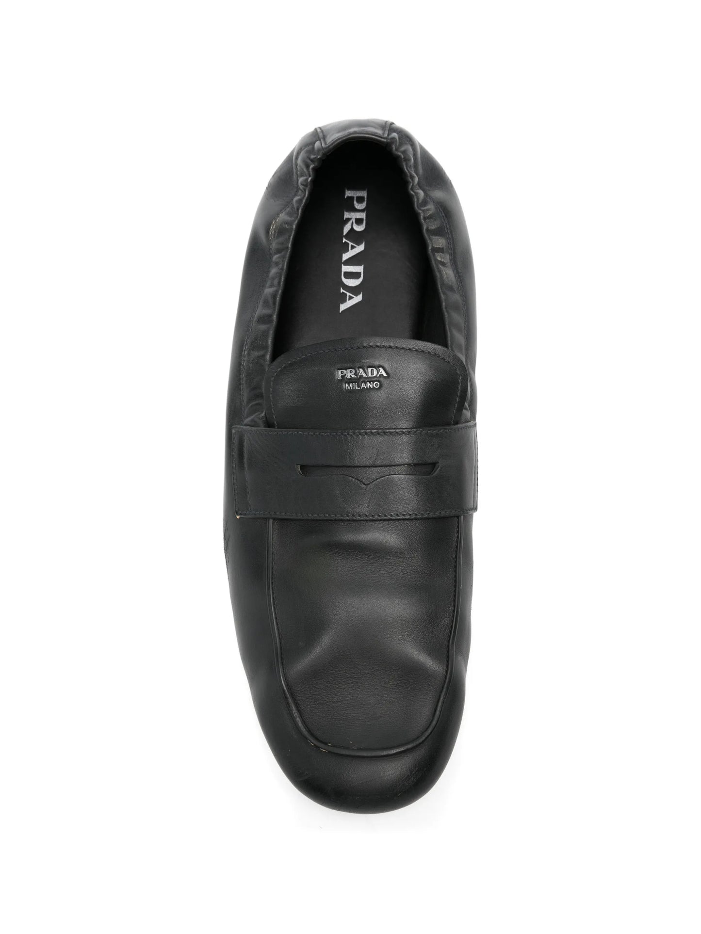 slip-on leather loafers