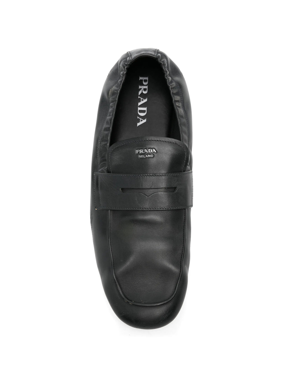 slip-on leather loafers