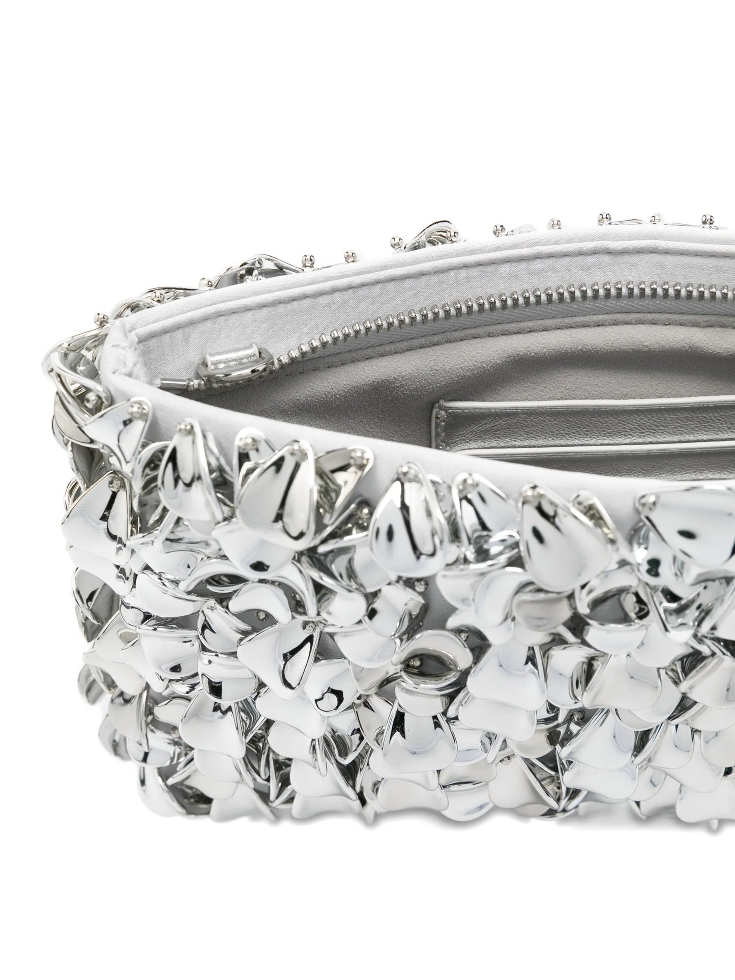 Reese beaded chain-strap clutch bag