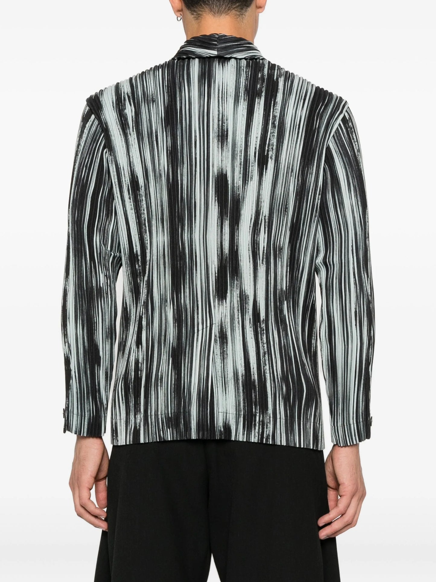 striped blazer