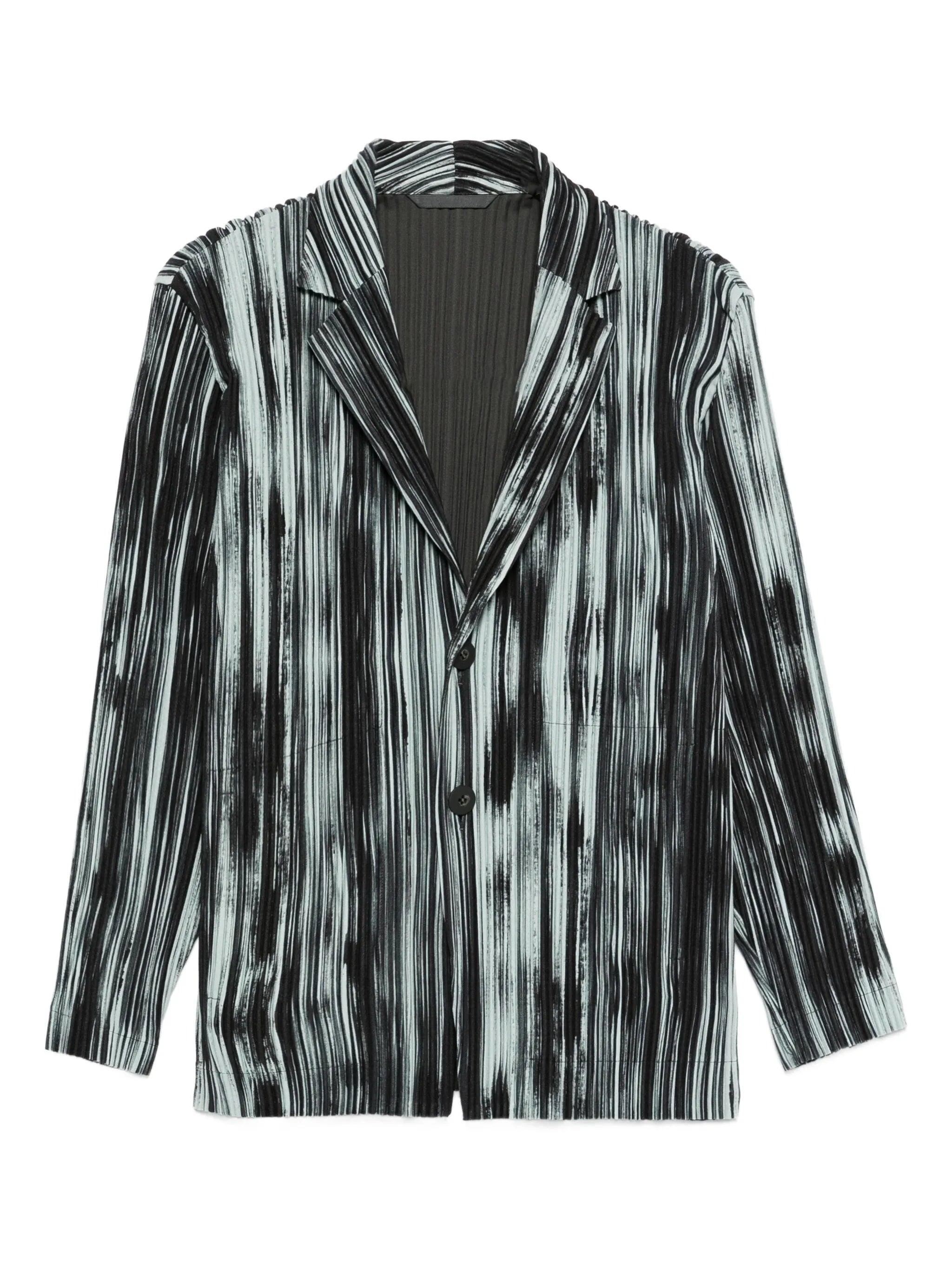 striped blazer