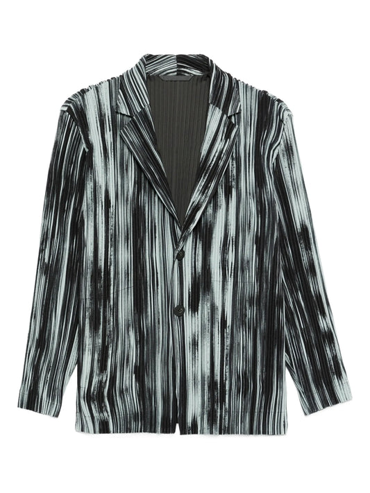 striped blazer
