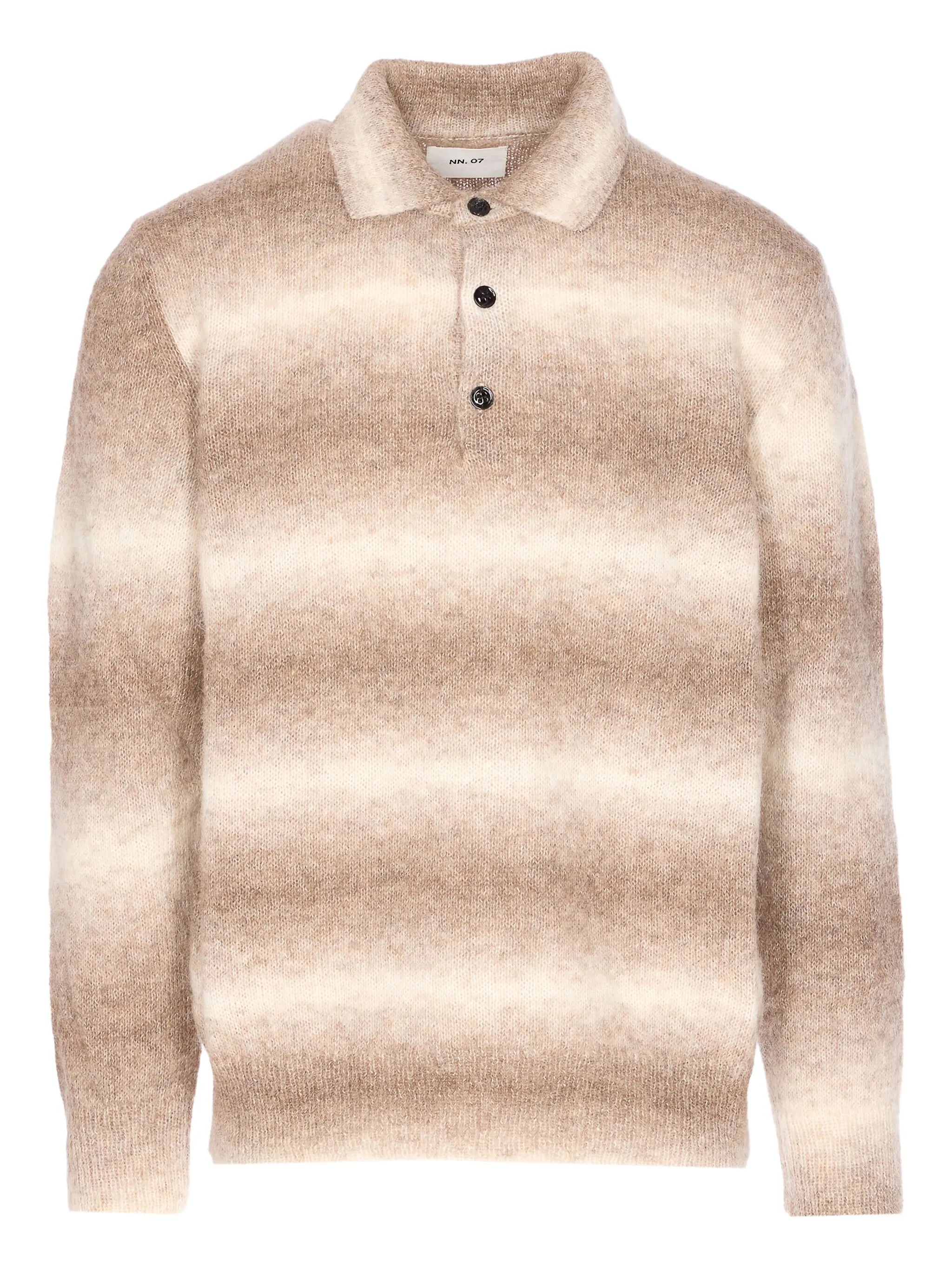 long-sleeve polo shirt