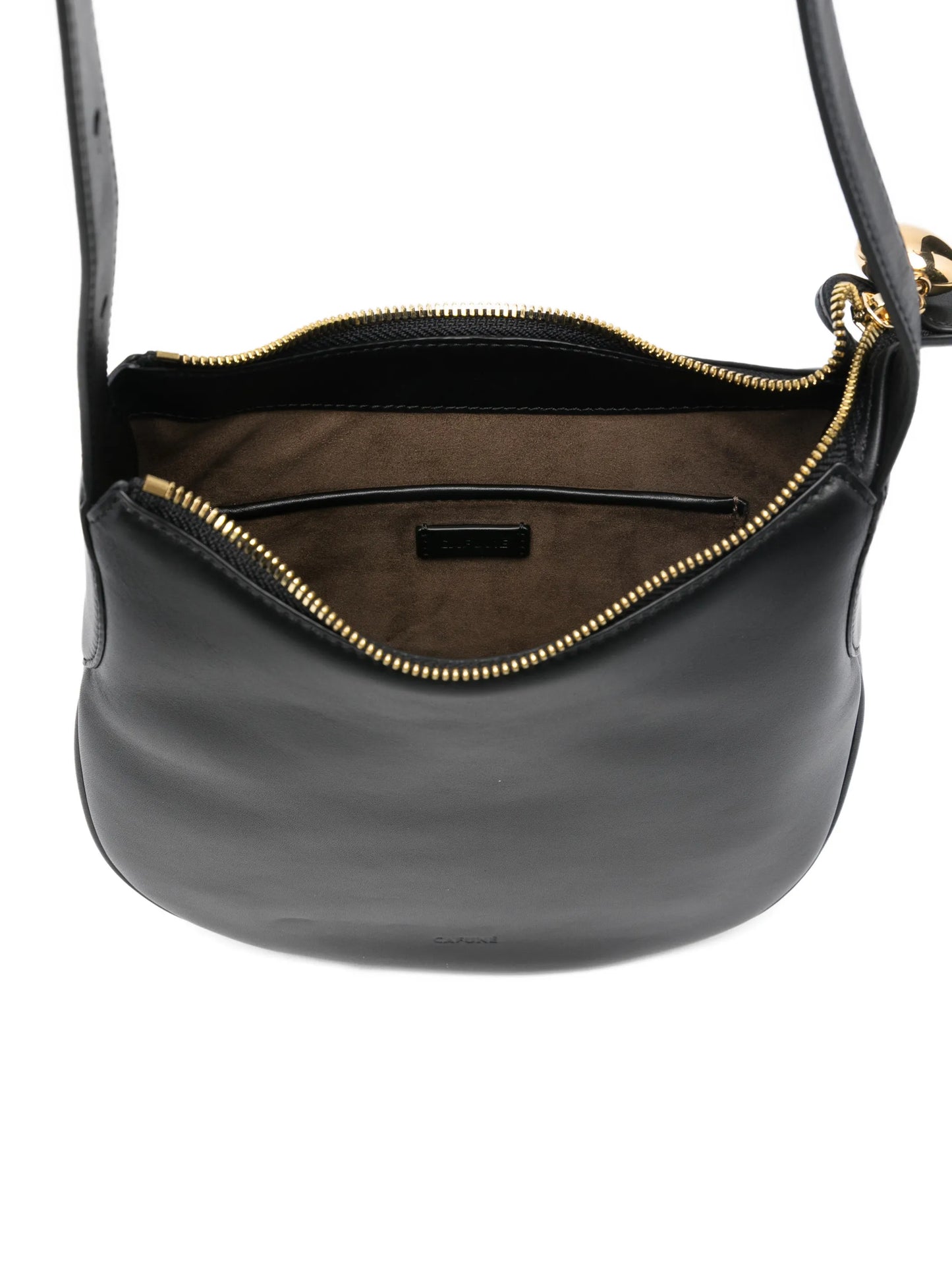 Lune zip shoulder bag