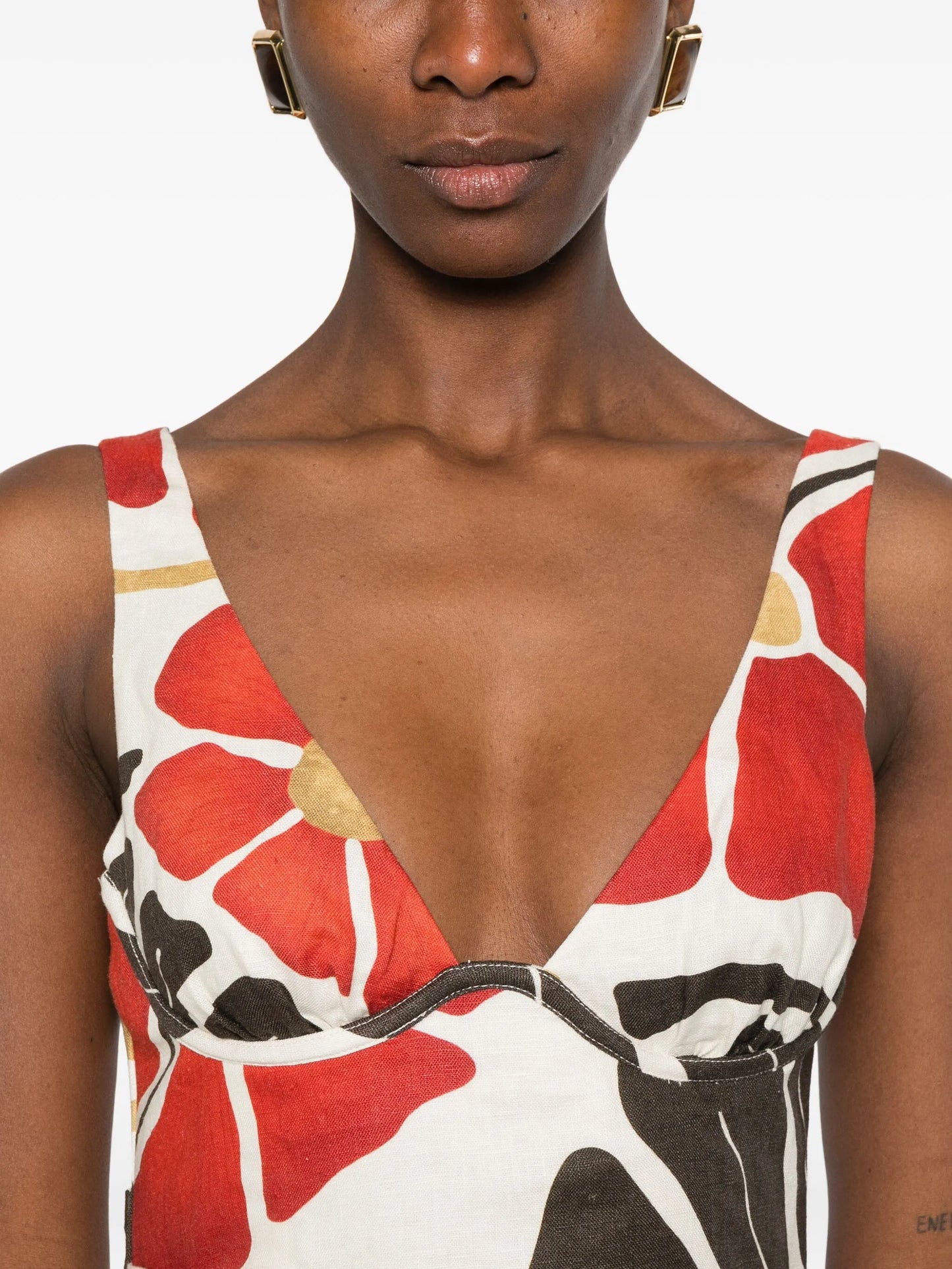 Julietta floral-print maxi dress