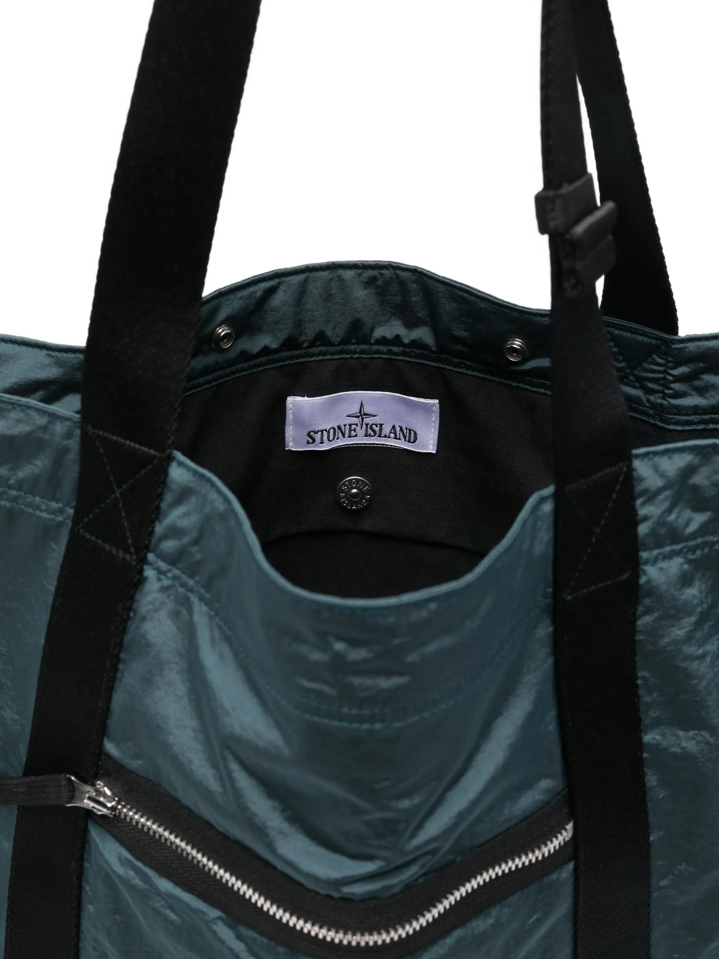 zip-pocket tote bag