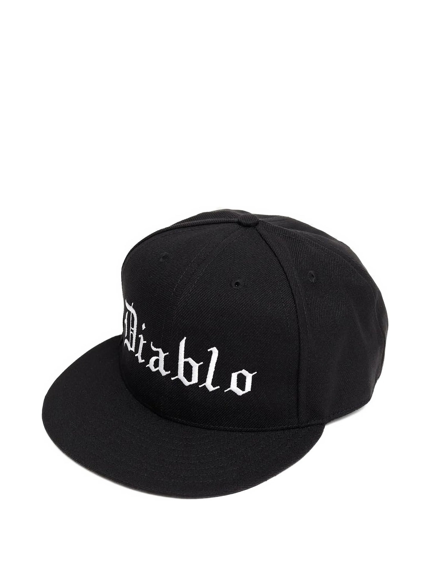 Diablo-embroidered cap