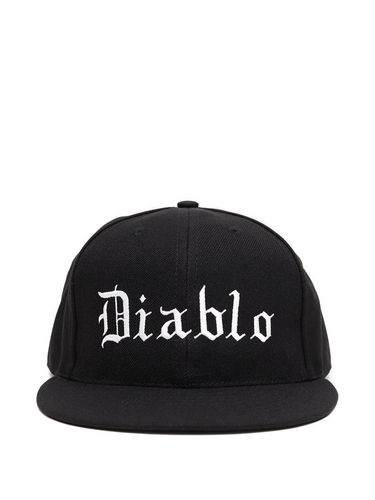 Diablo-embroidered cap