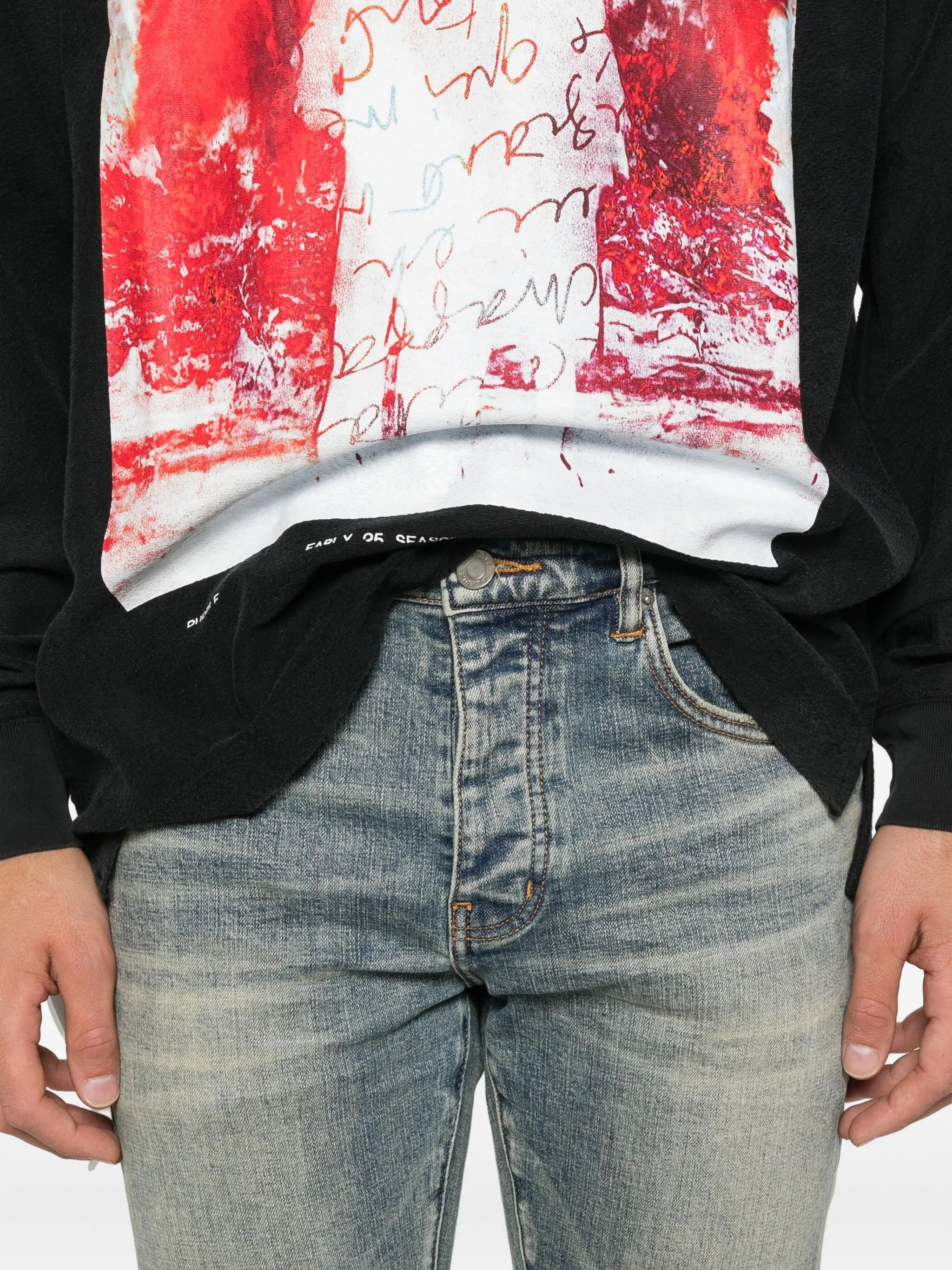 belt-loop jeans