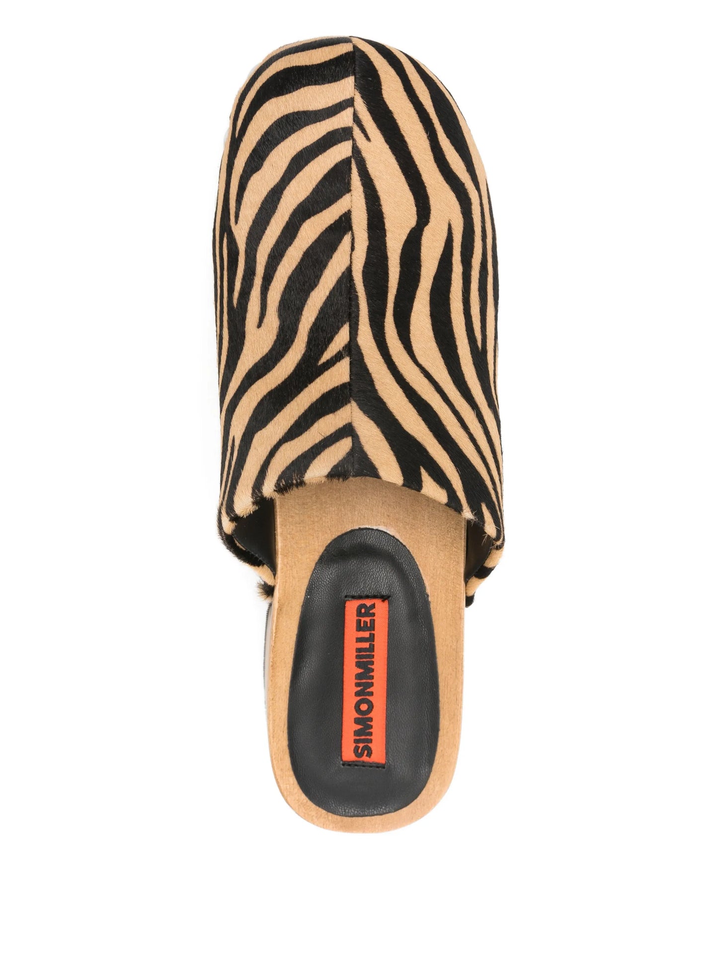 Rio zebra-pattern clogs