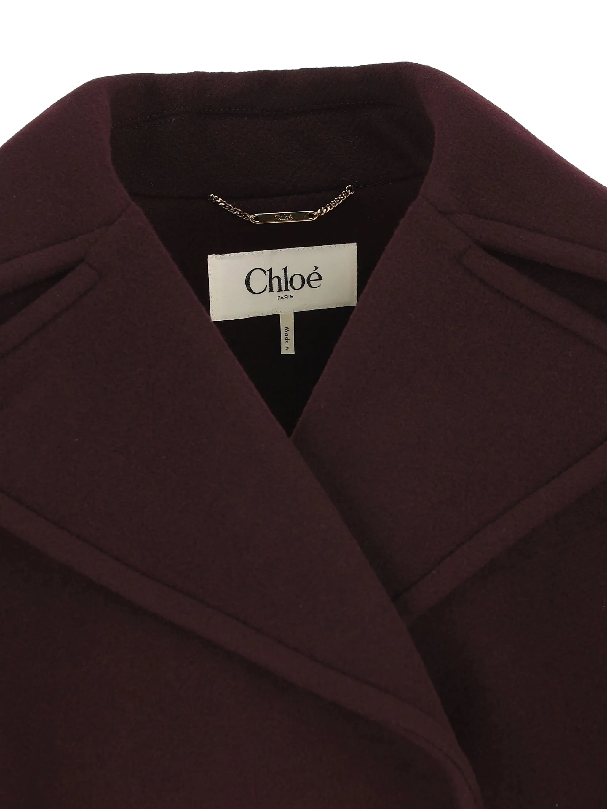 double-breasted long-sleeve jacket