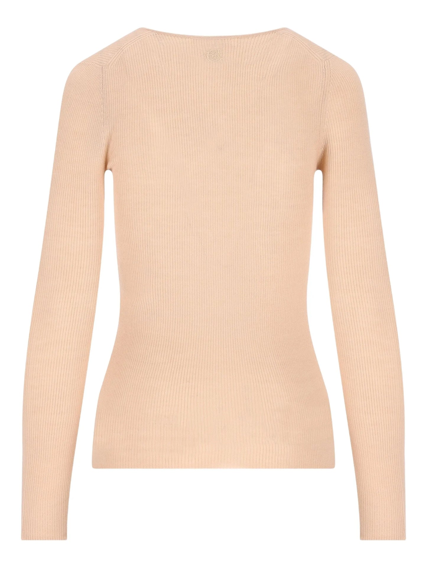 Henley ribbed button-front T-shirt