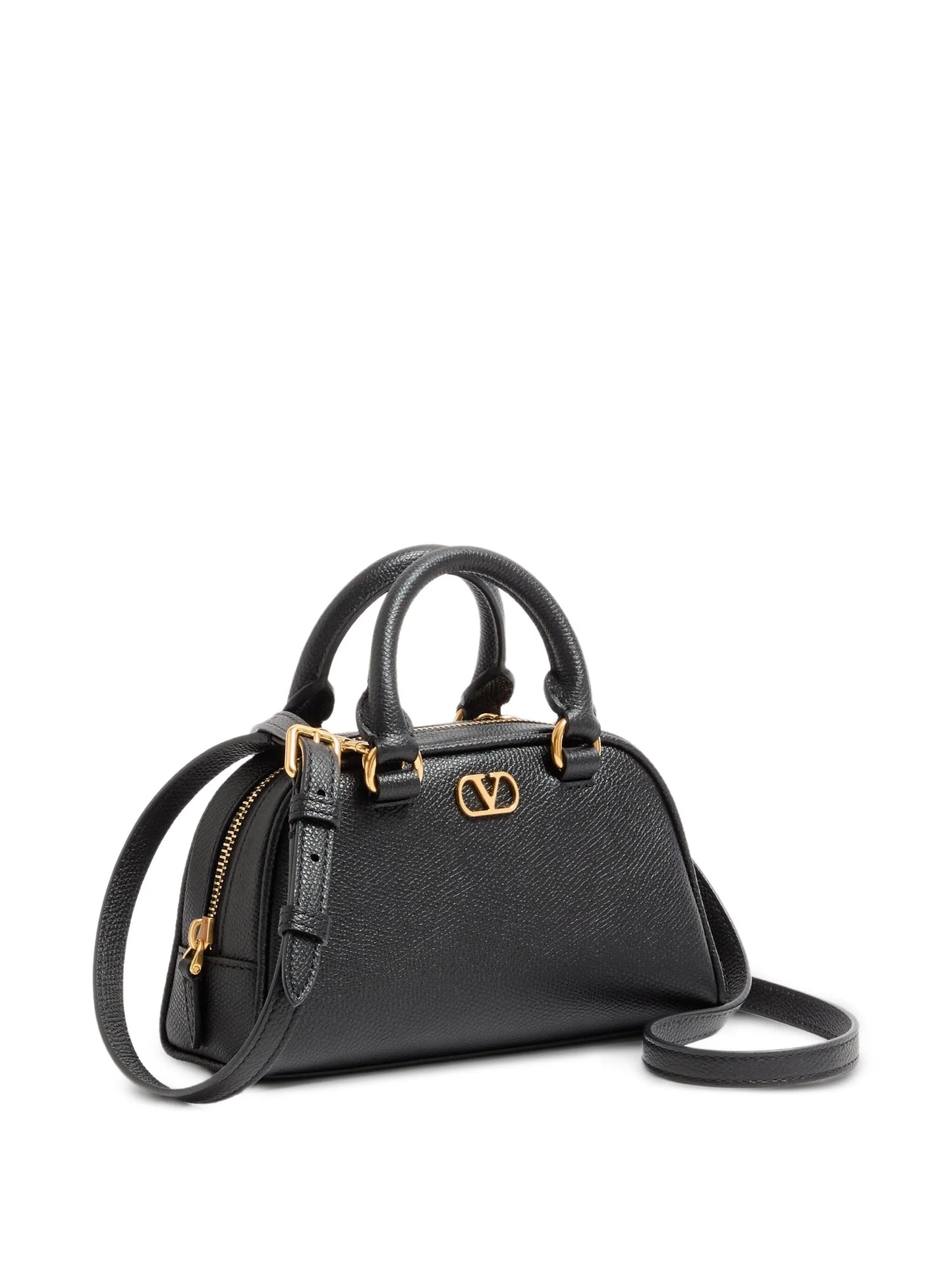 mini Bowling V-logo signature tote bag