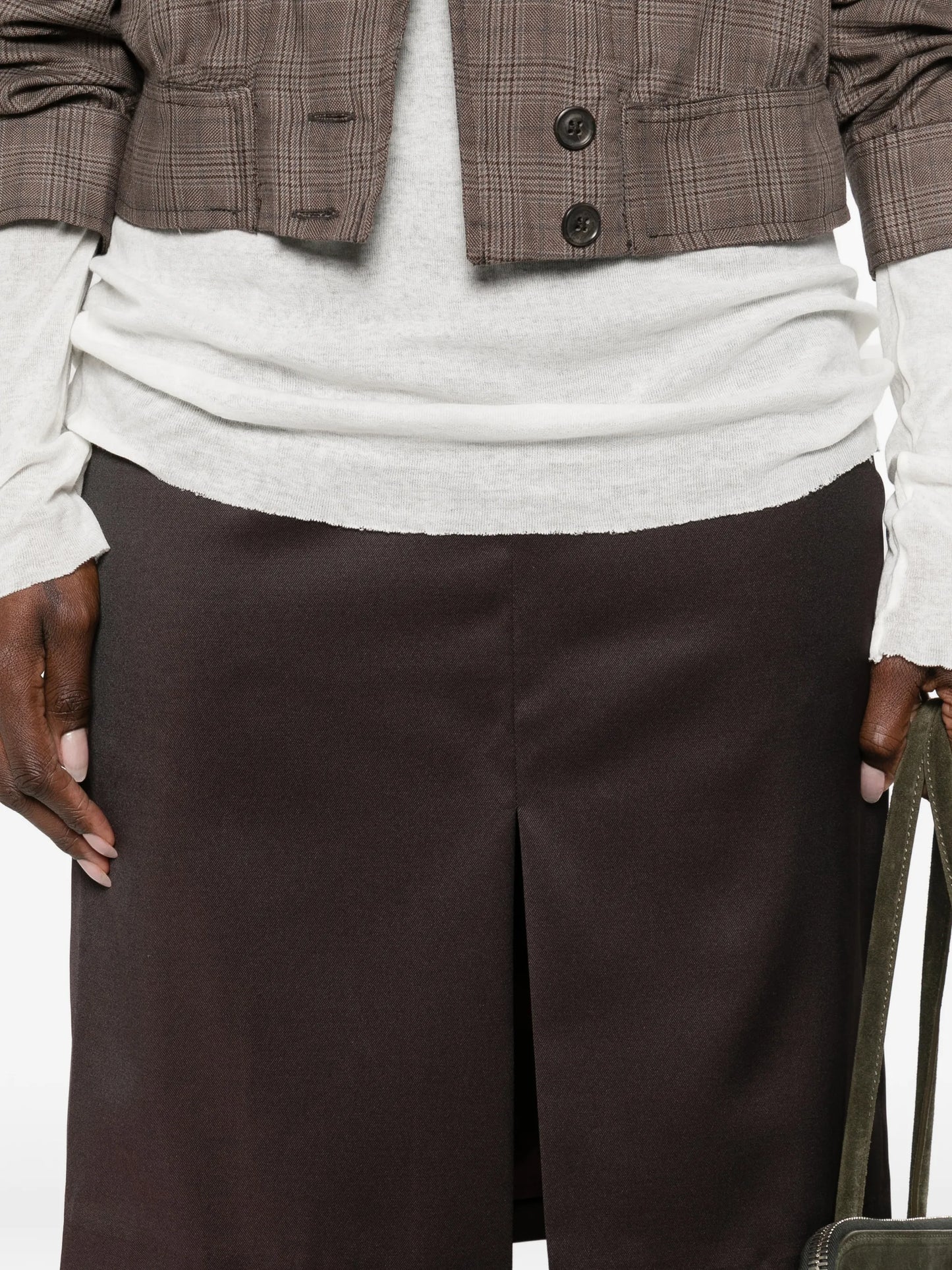 slit knee siren skirt