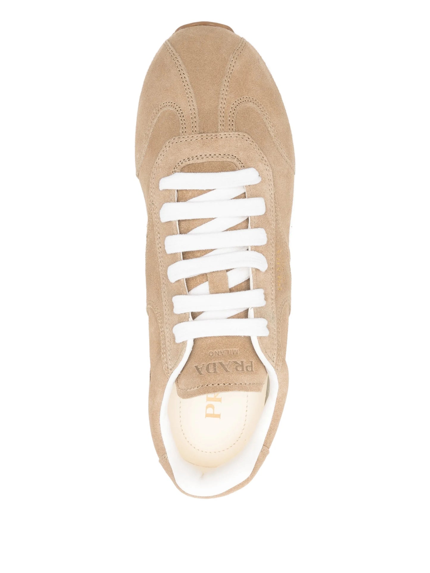 suede lace-up sneakers