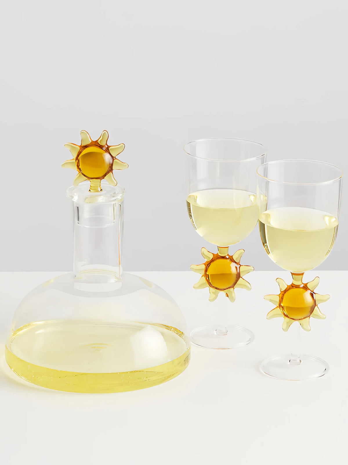 Le Soleil wine glasses (set of three)