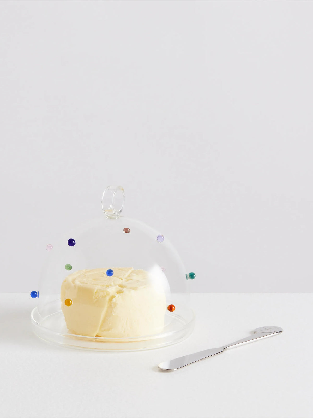 pomponette bell glass