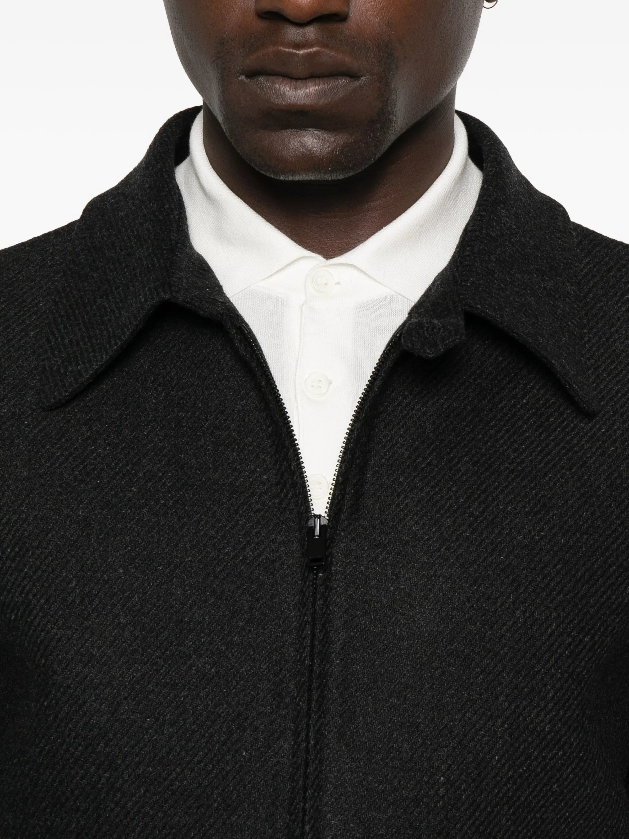 zip-up jacket