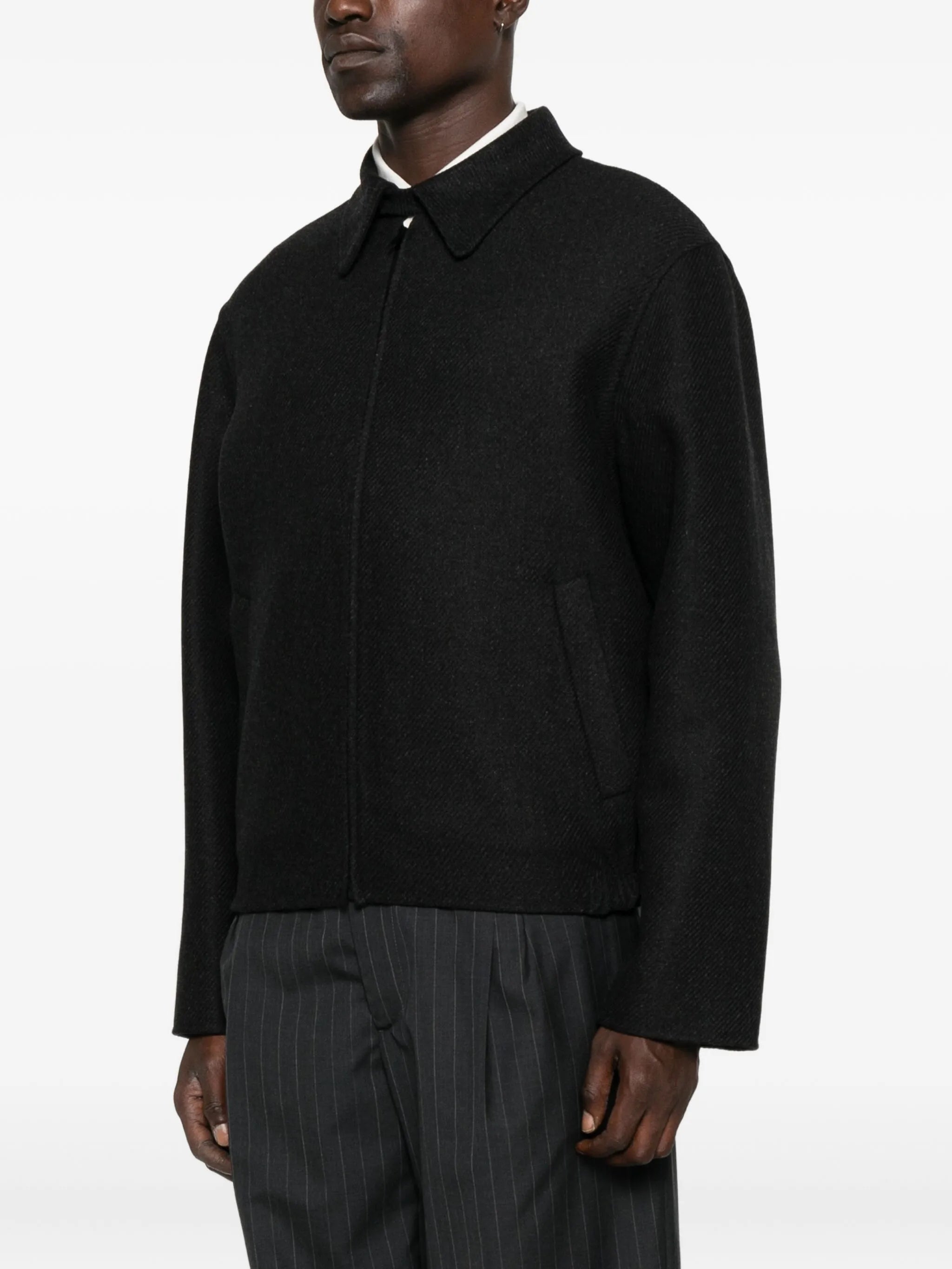 zip-up jacket