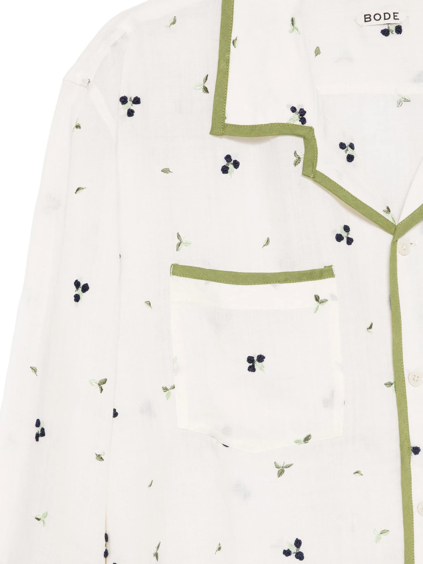 Blackberry long-sleeve shirt