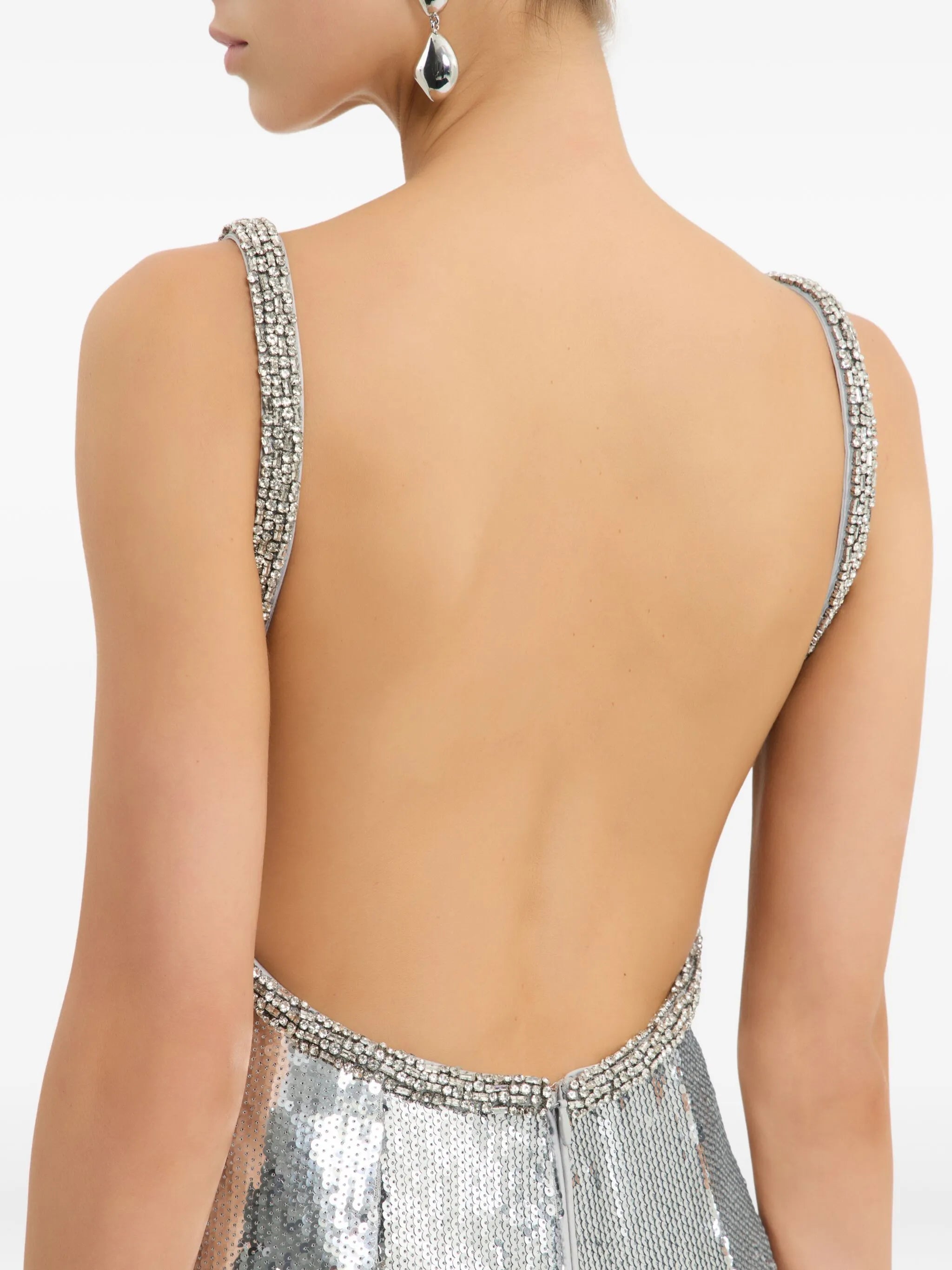 Olympia Gown sequin-embellished maxi dress