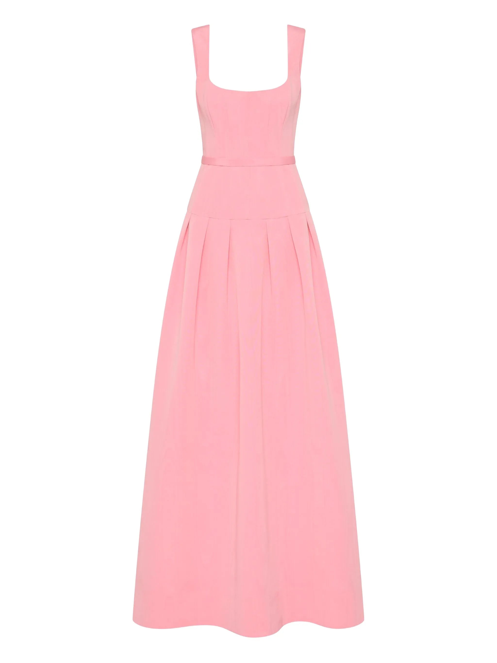 pleated amaro dress