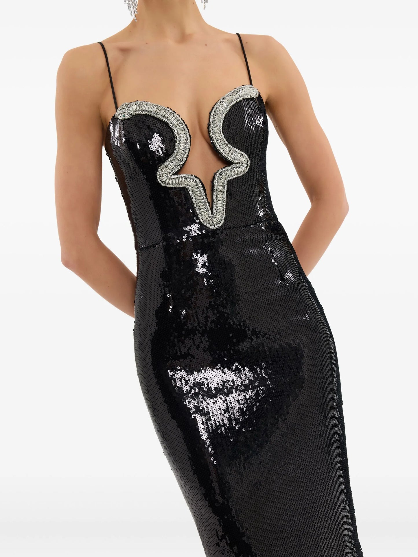 Lyra sequin embellished dress