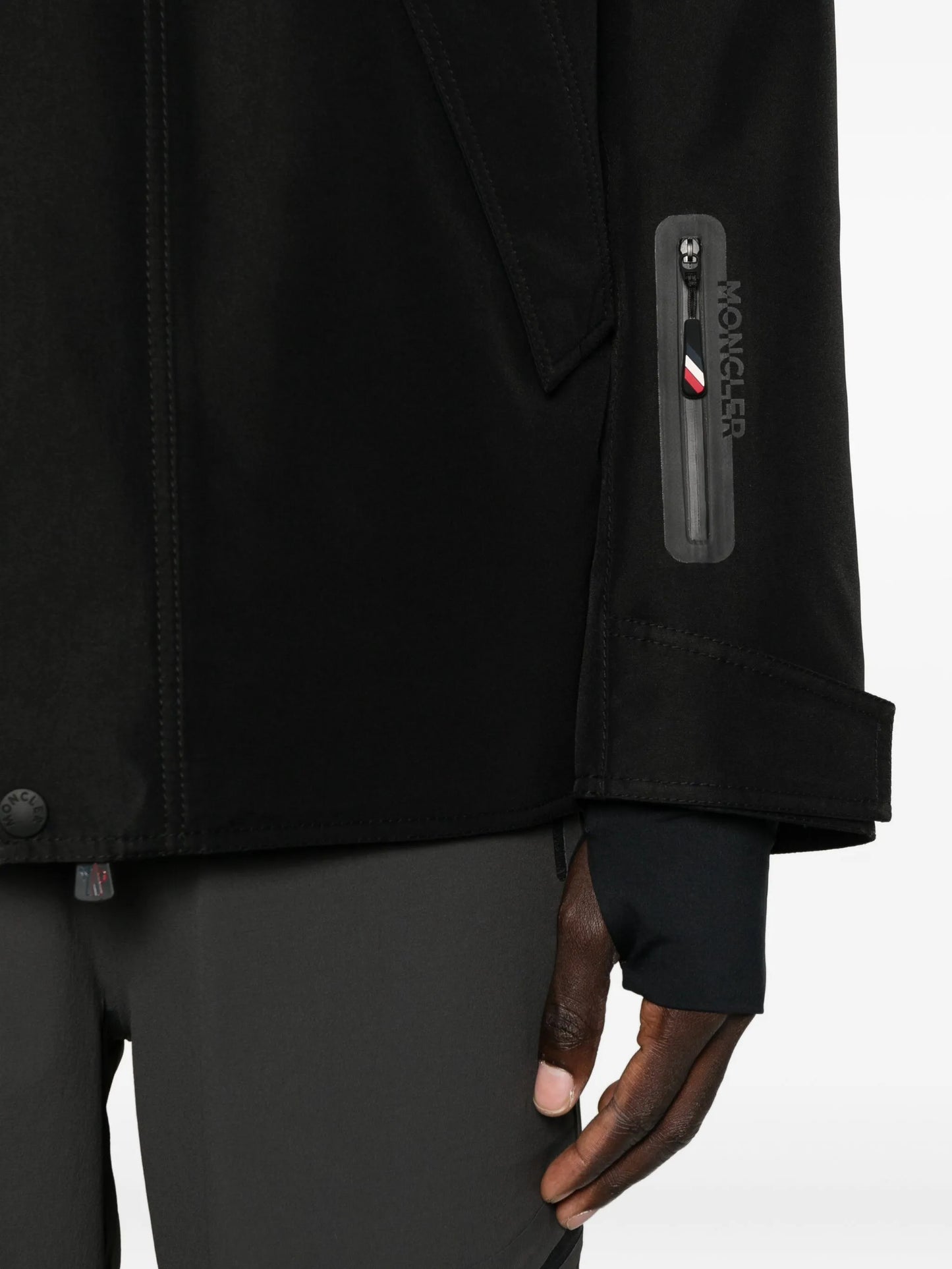 Lambir hooded ski jacket