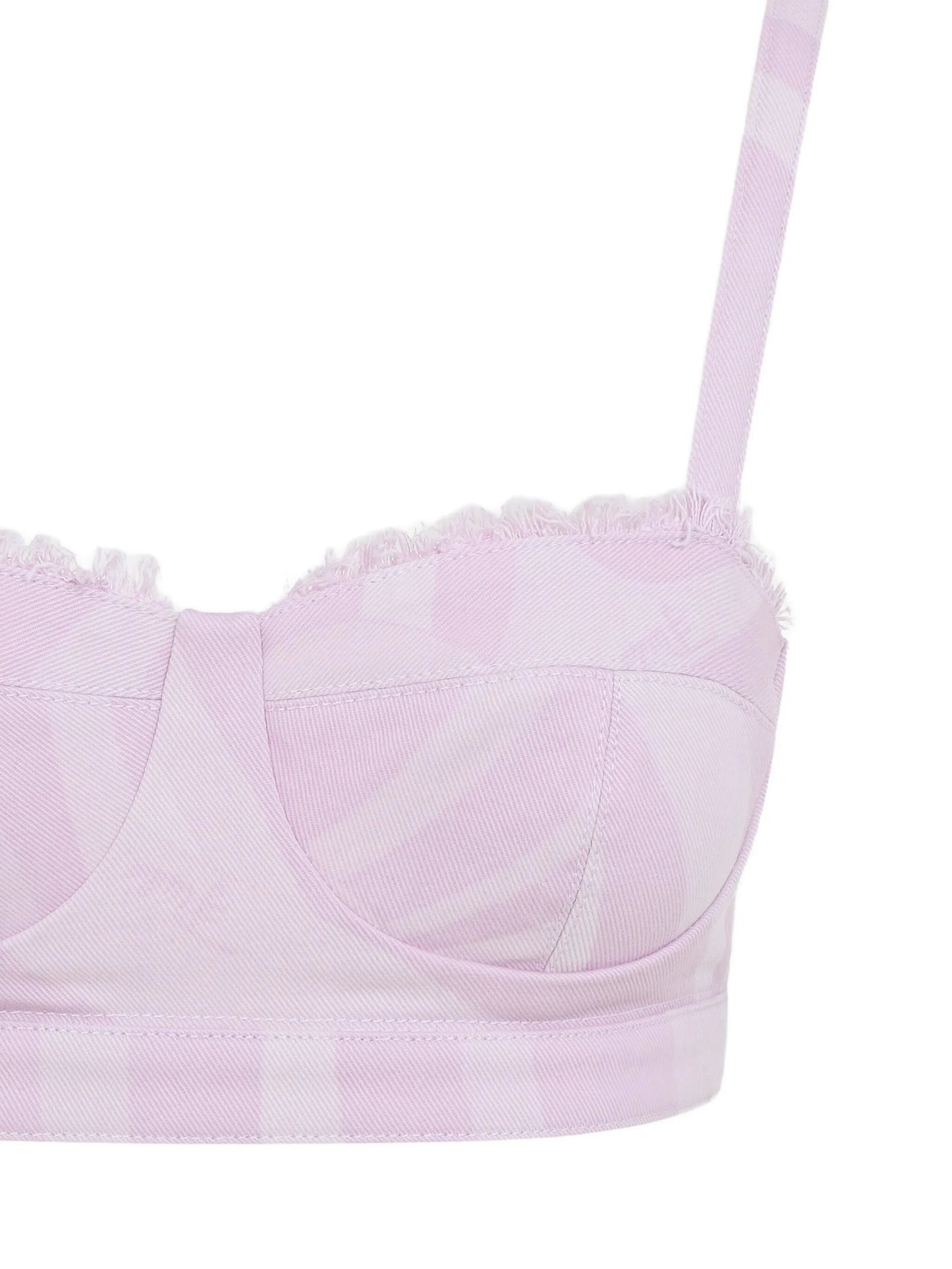 sweetheart-neck cotton top