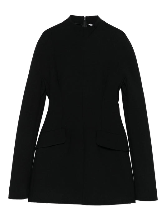 long-sleeve mini dress