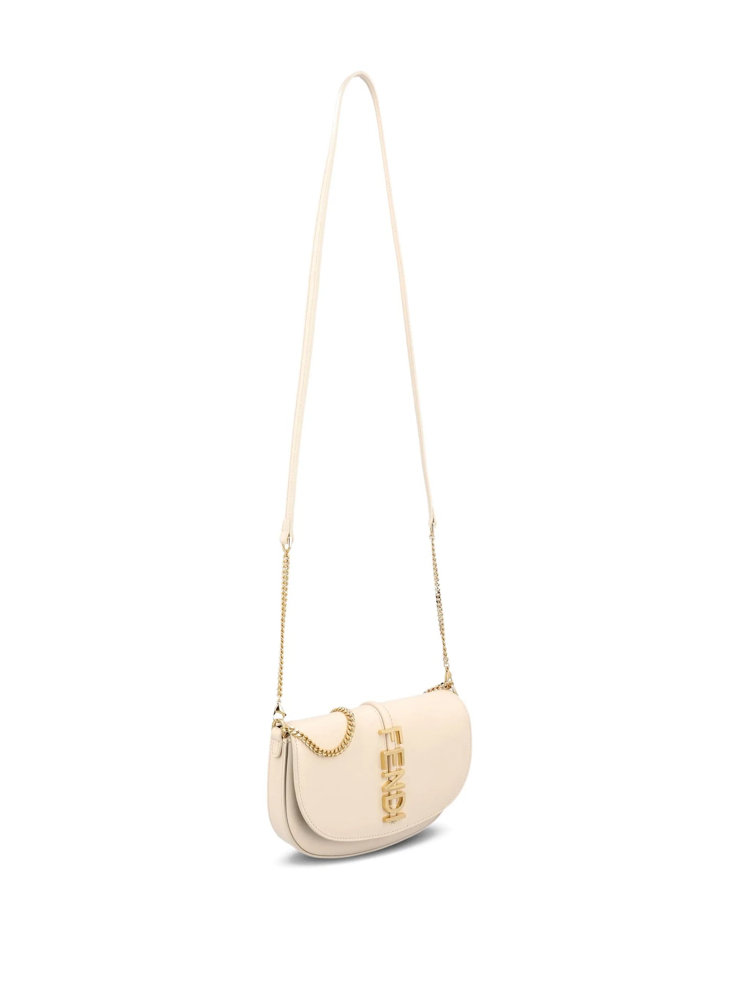 Fendigraphy chain shoulder bag