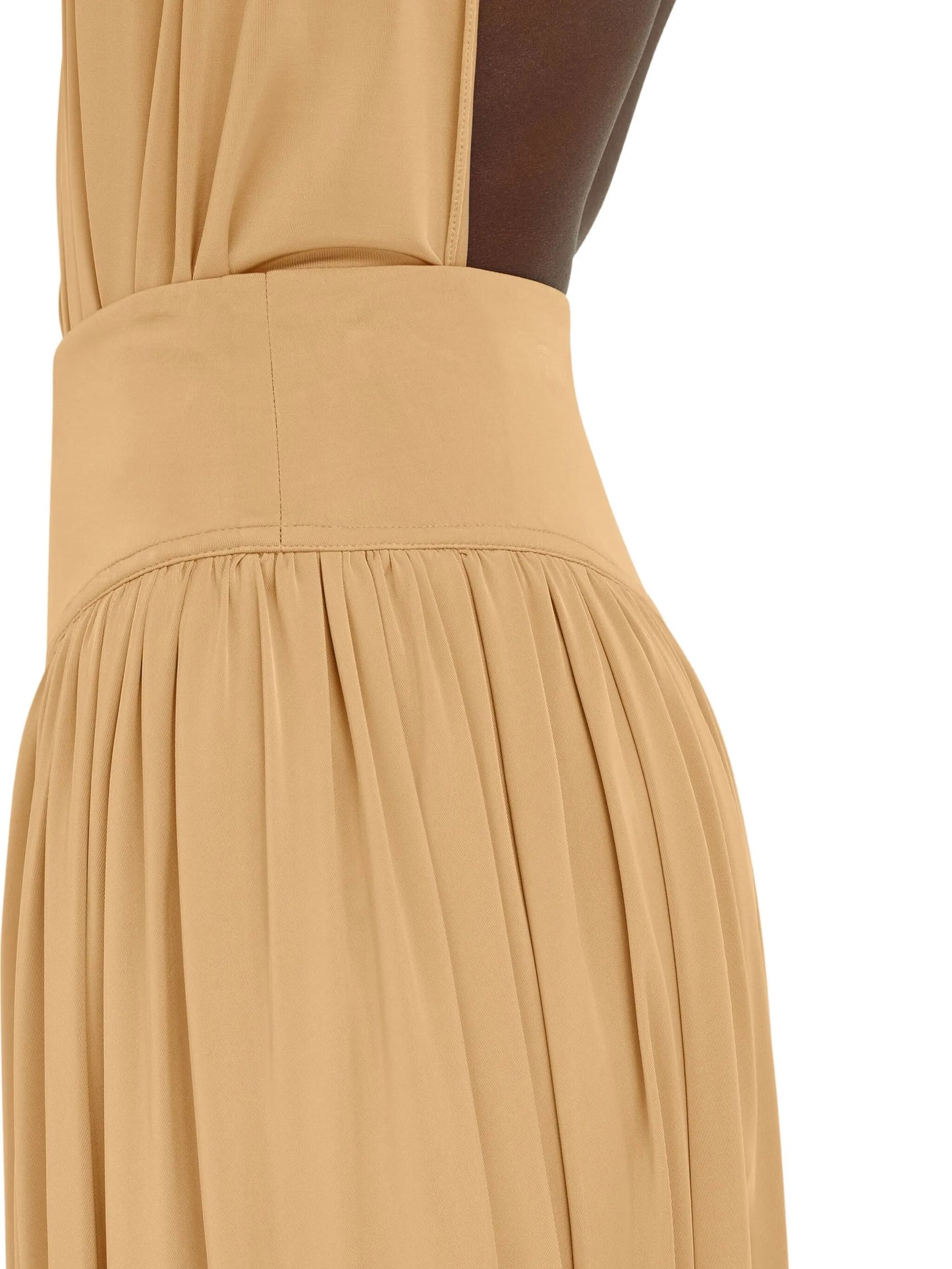 skirt with basque detail