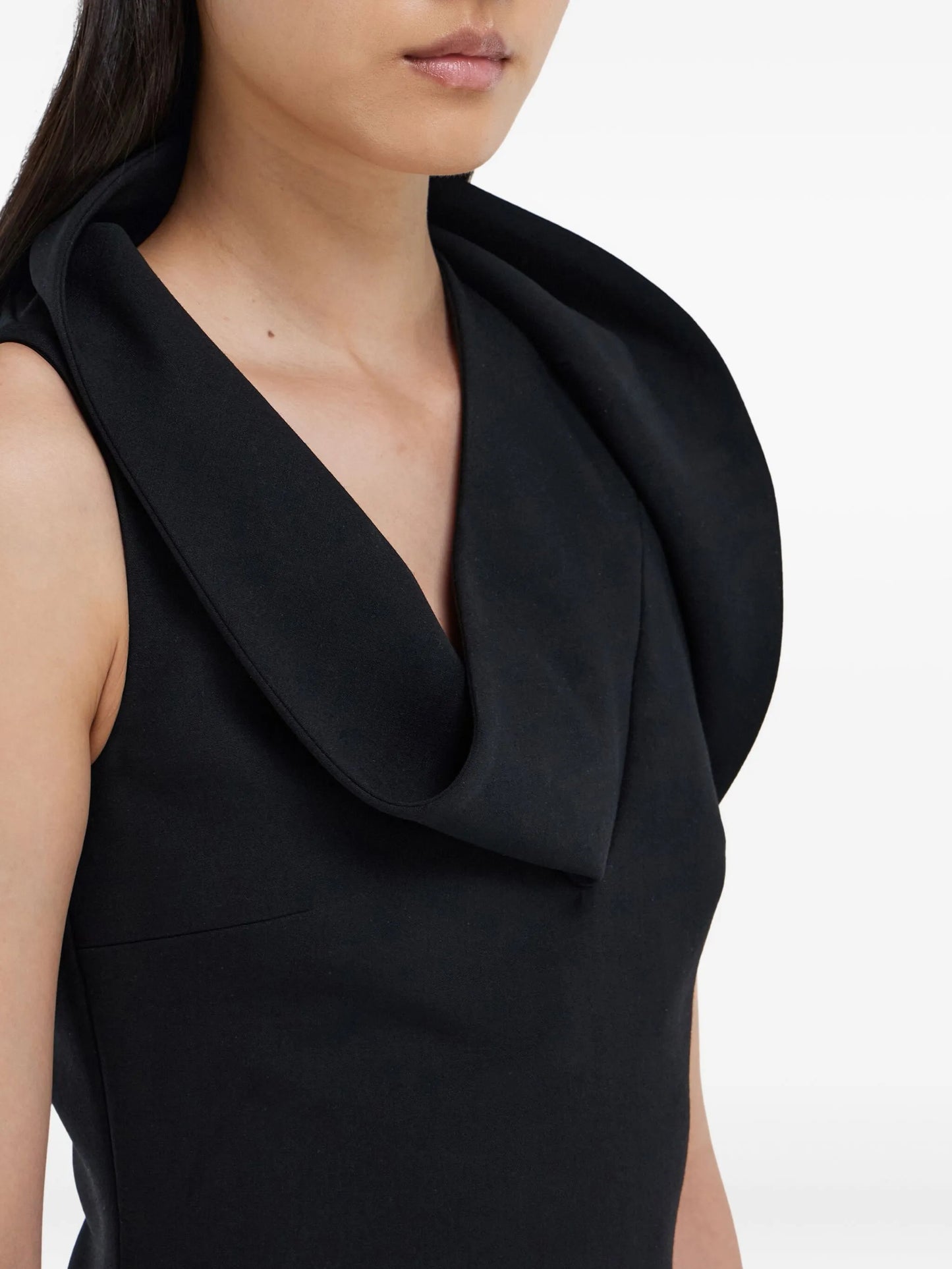 asymmetric mini dress