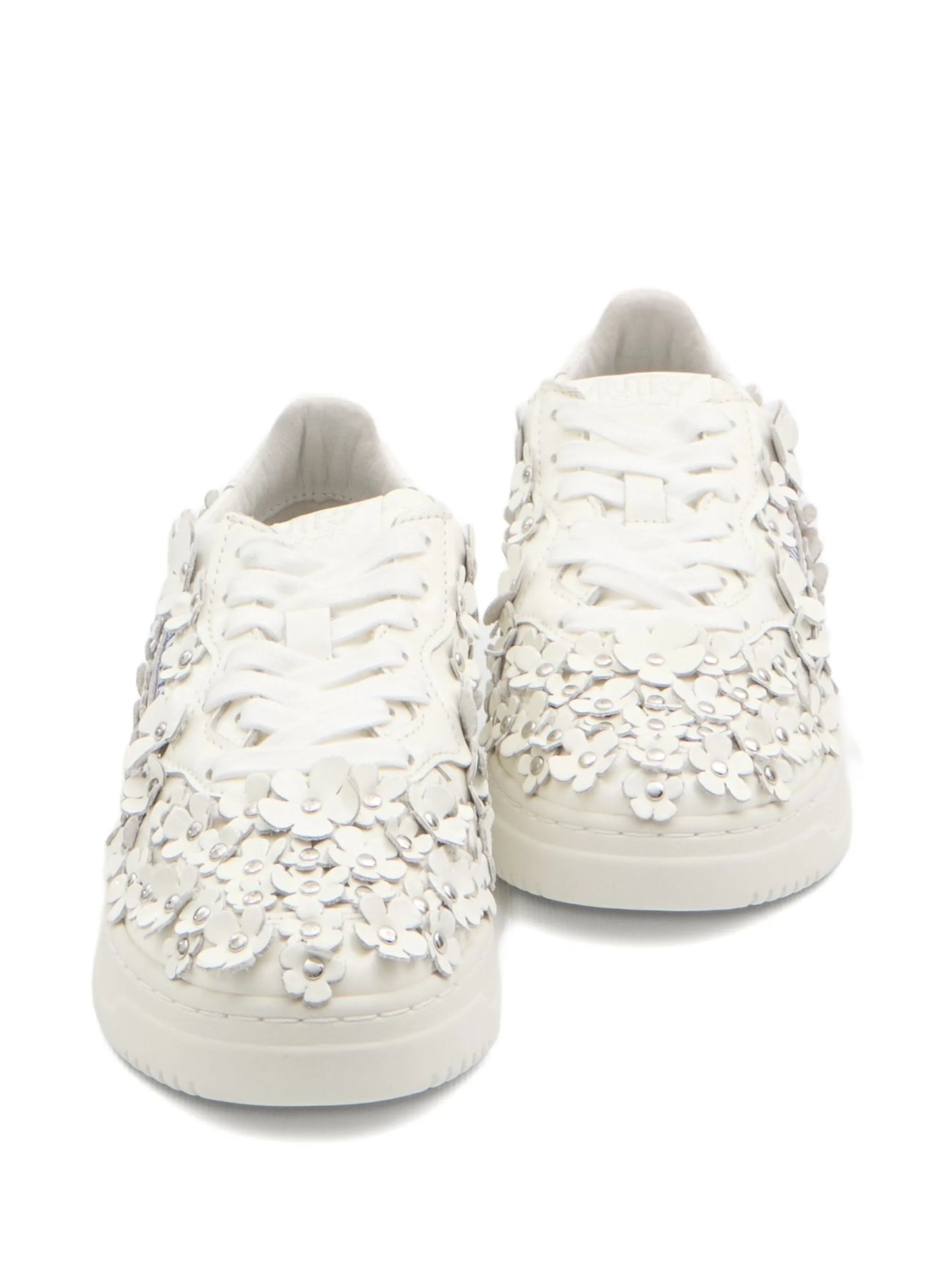 Medalist floral-embellished sneakers