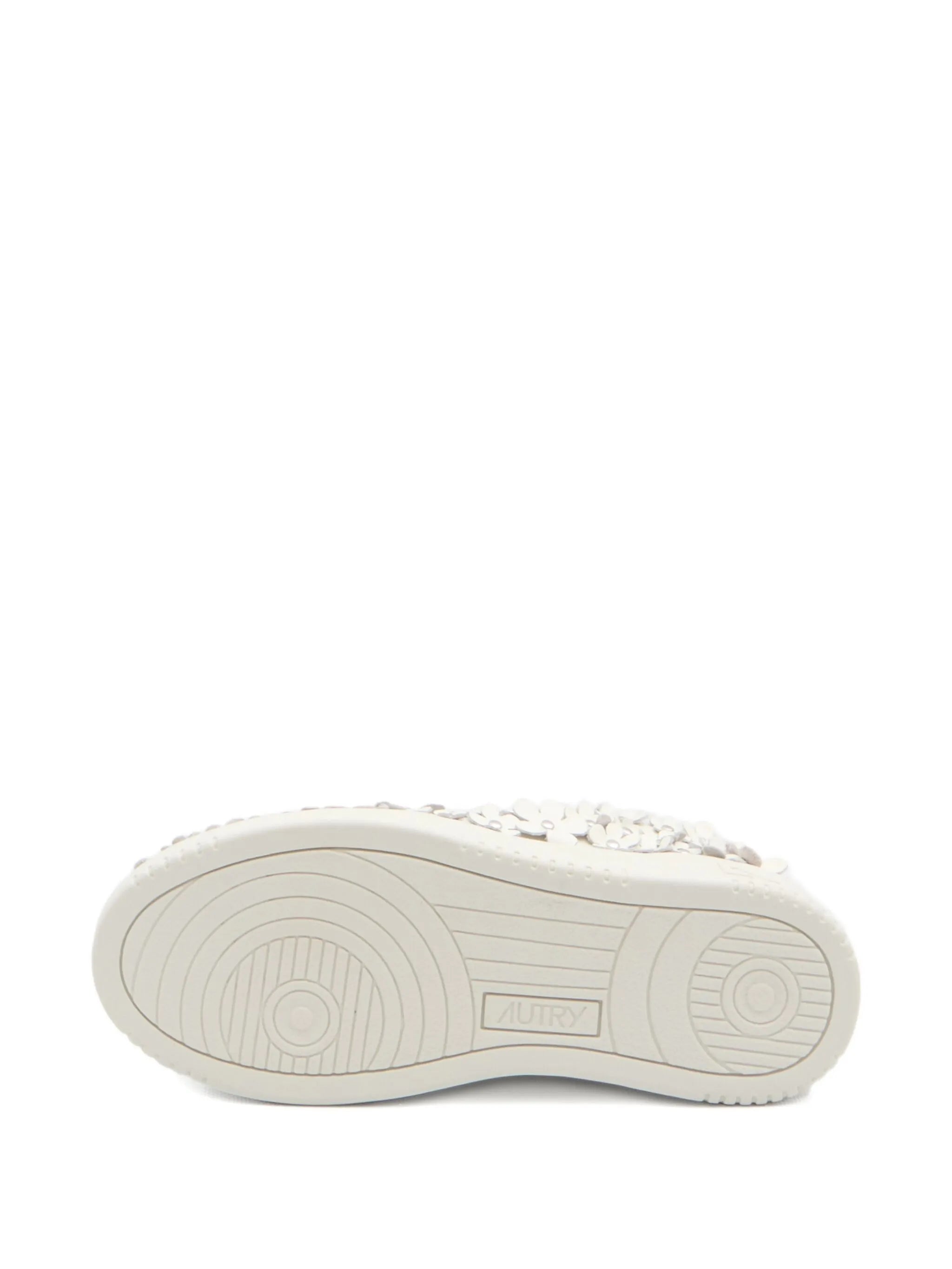 Medalist floral-embellished sneakers