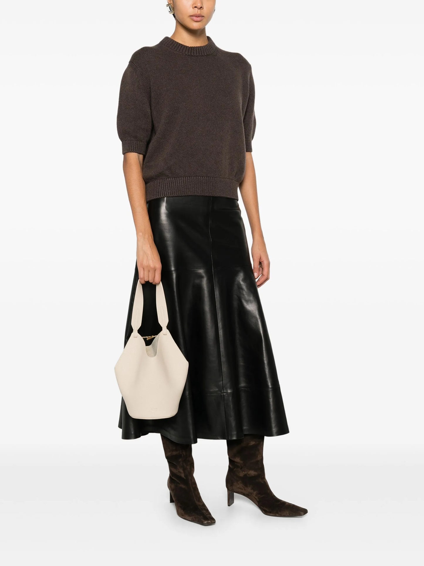 Lotus mini tote bag