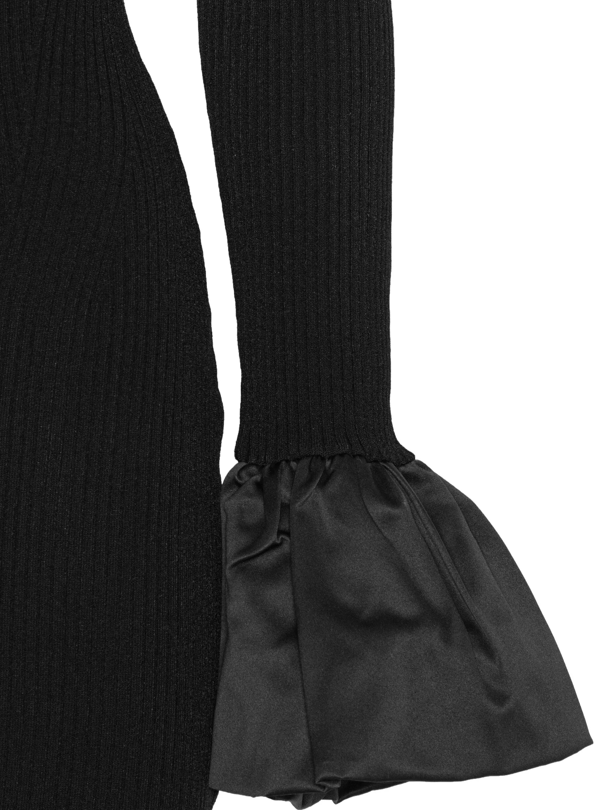 cutout knit mini dress
