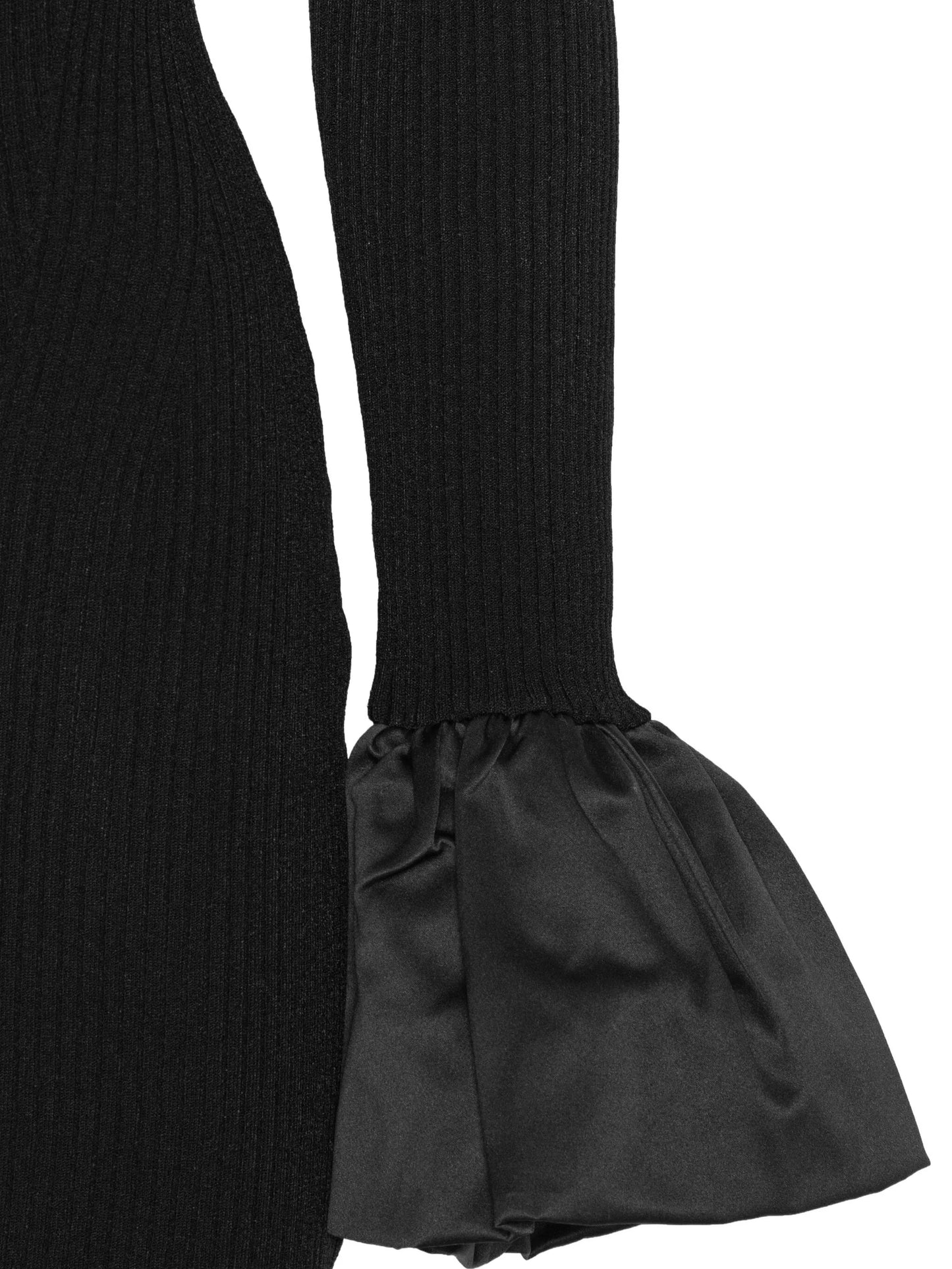 cutout knit mini dress
