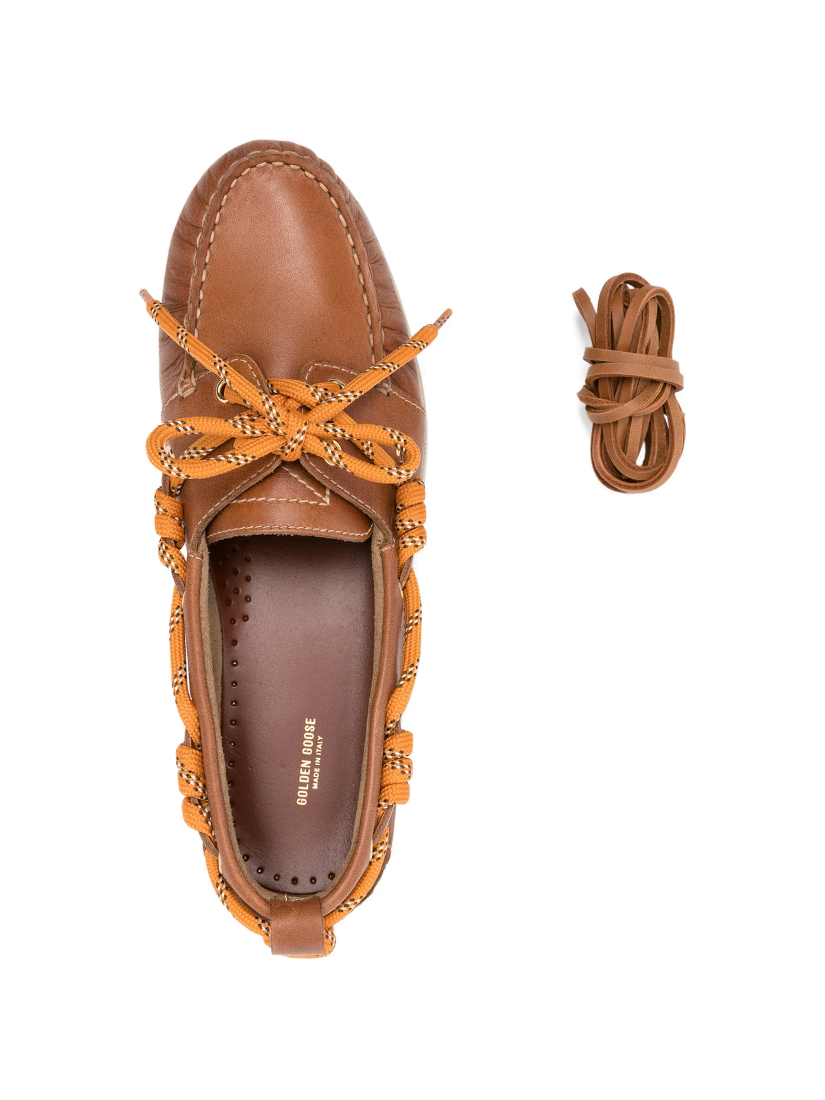 Cruise loafers in tobacco-colored leather