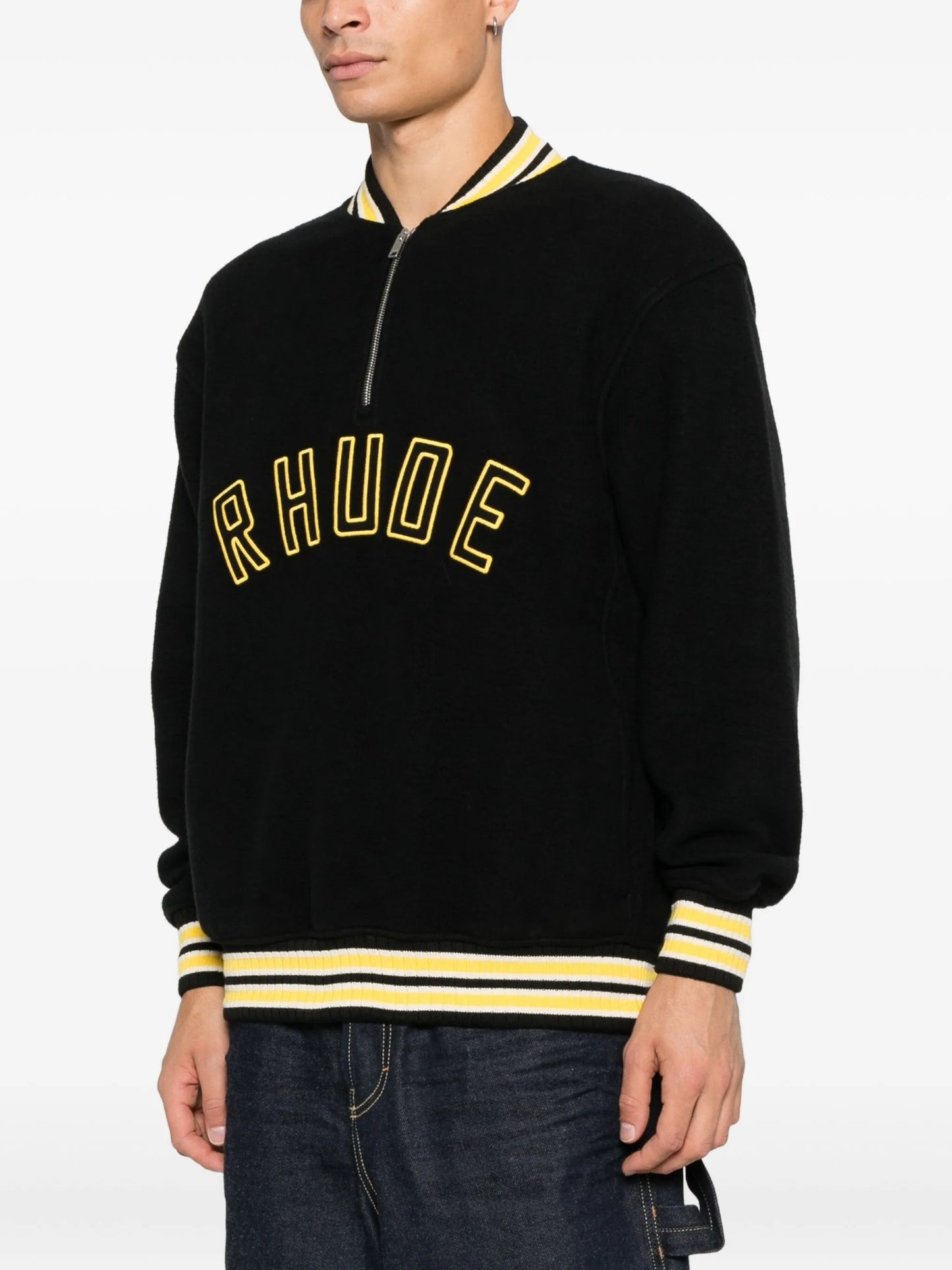 zip-up sweatshirt