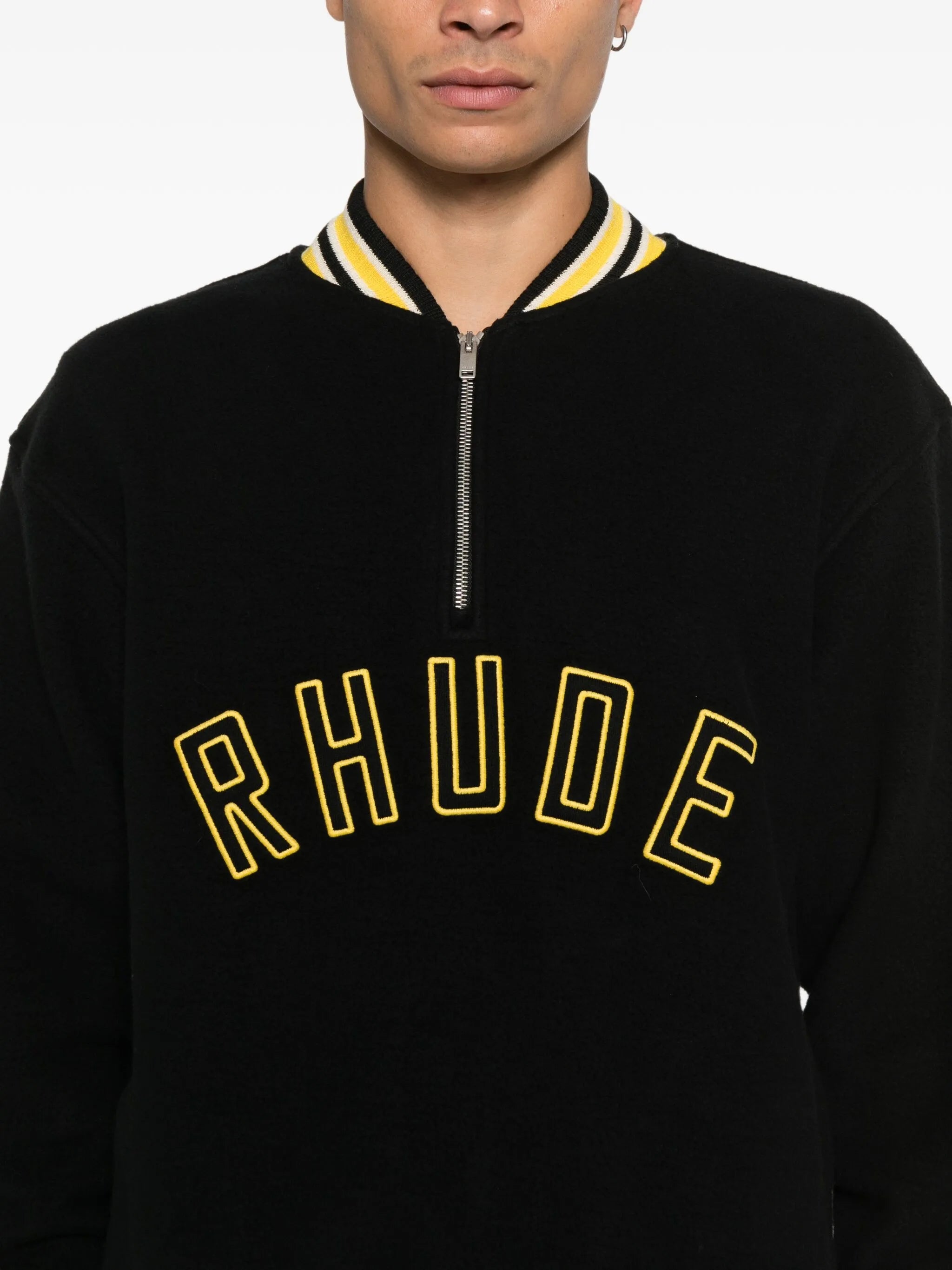 zip-up sweatshirt