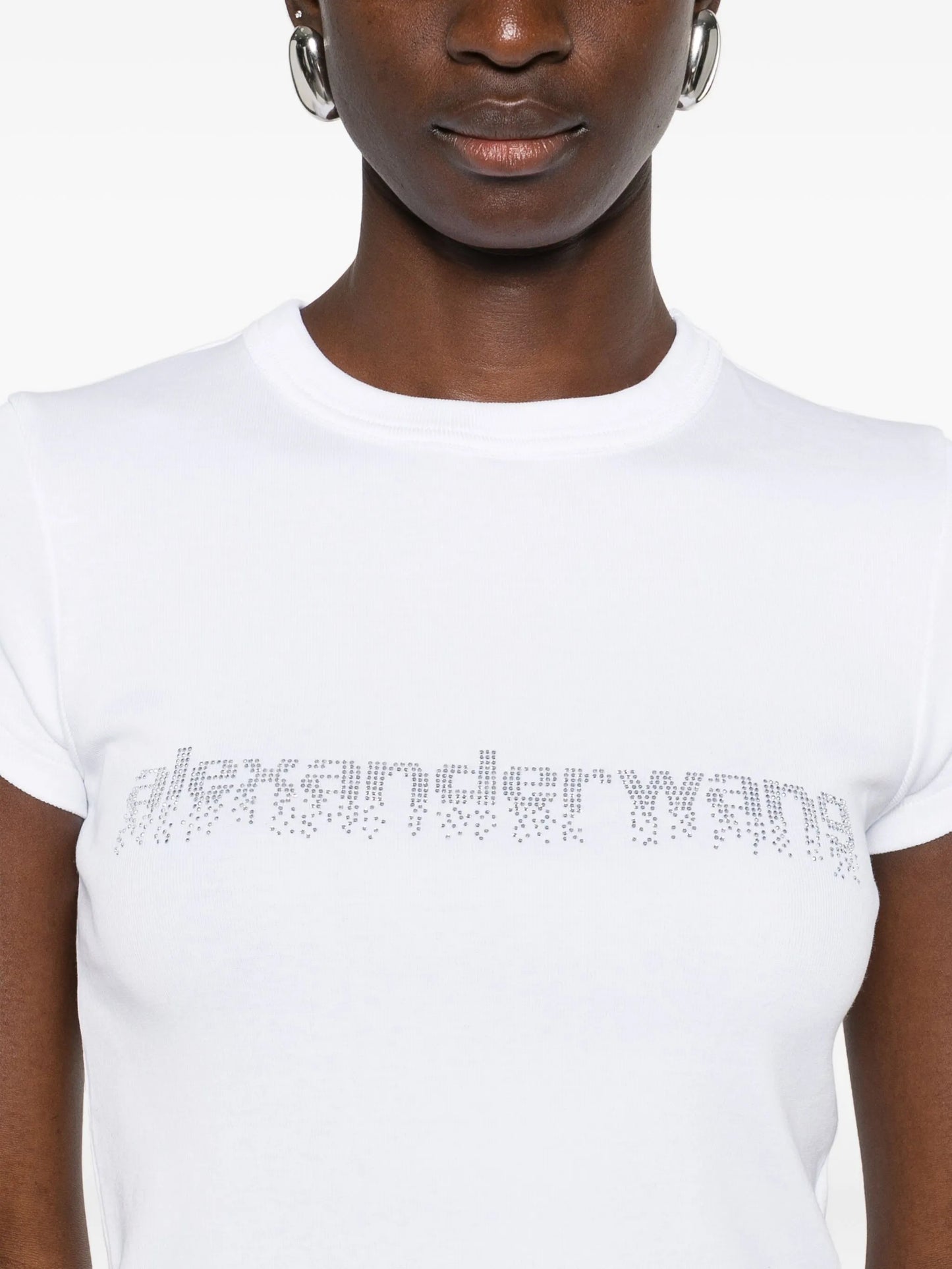 crystal graphic T-shirt